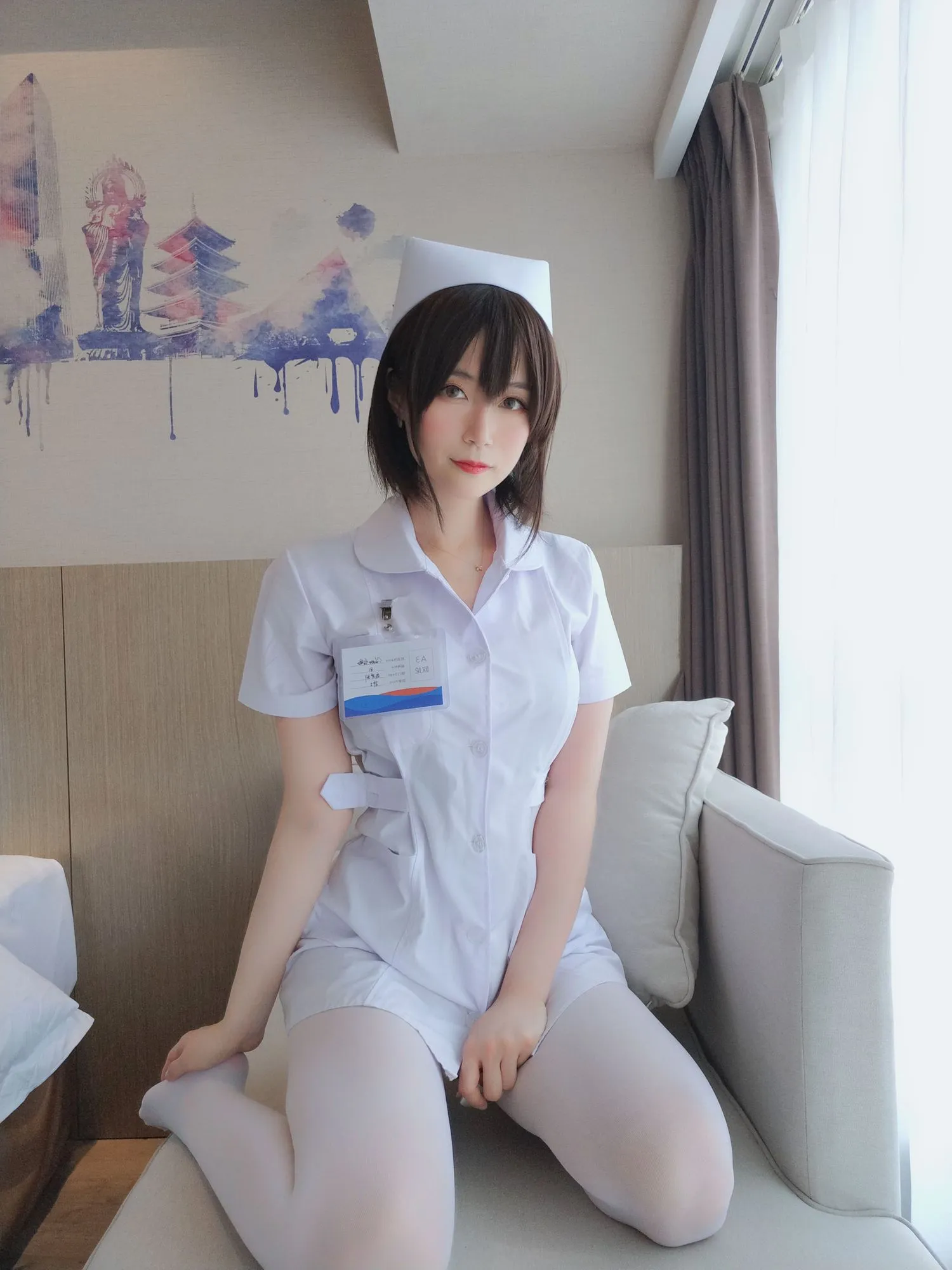 图片[6]-No.017-短发小护士 [37P]-coswz-cos王者