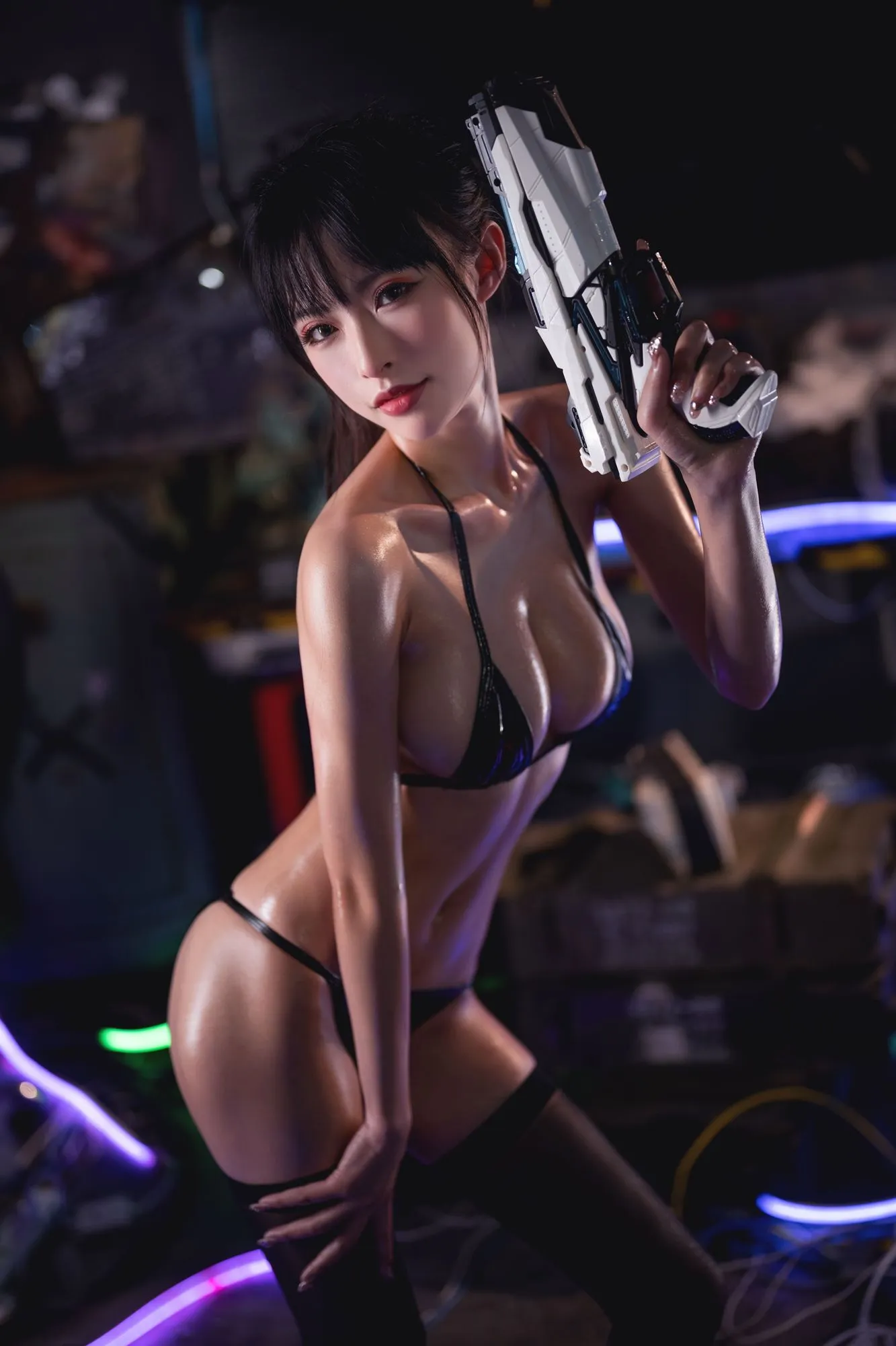 No.018-抹油比基尼 [55P 1V]-图妖社