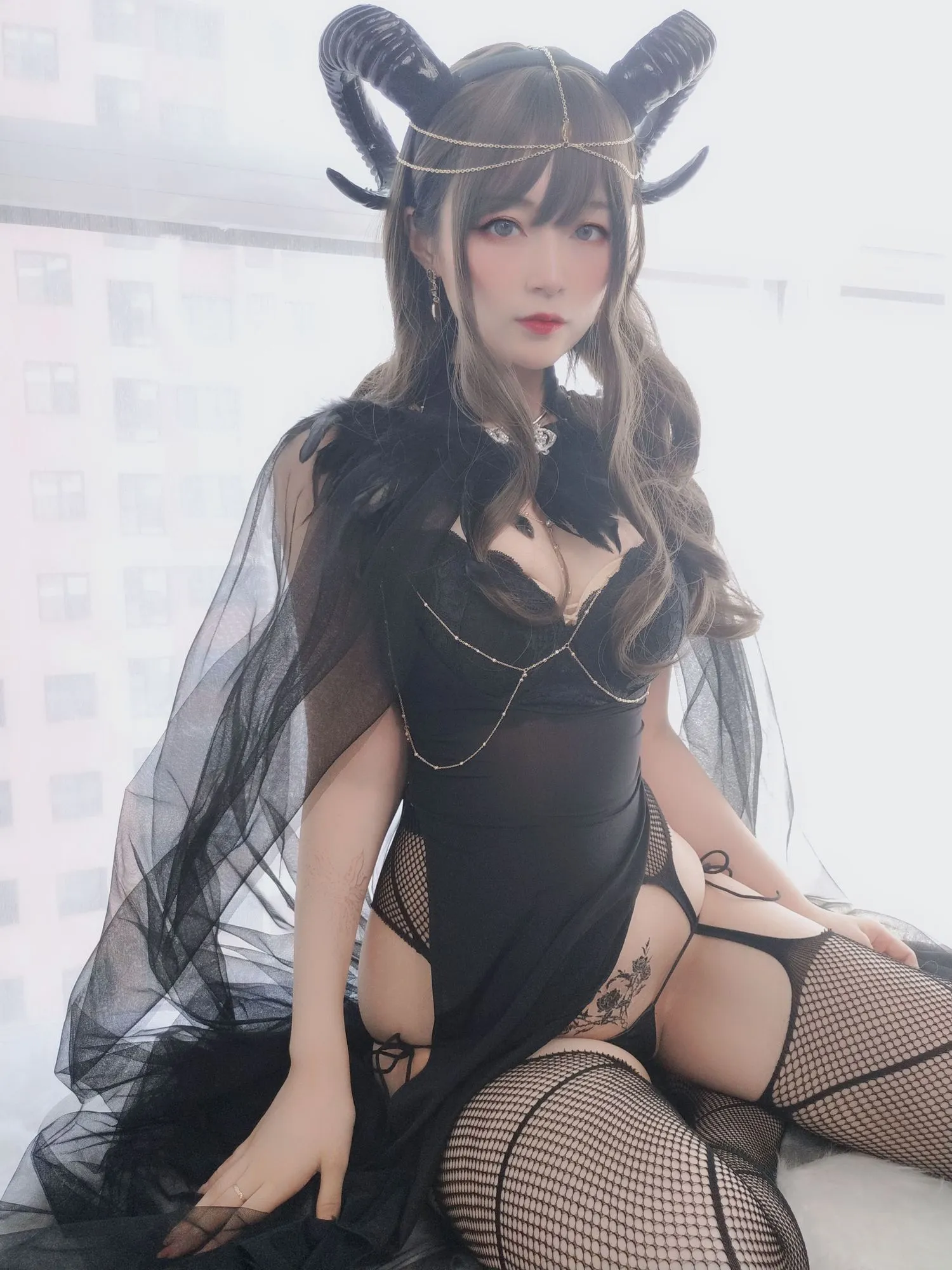 图片[6]-No.018-黑山魅魔 [50P 1V]-coswz-cos王者