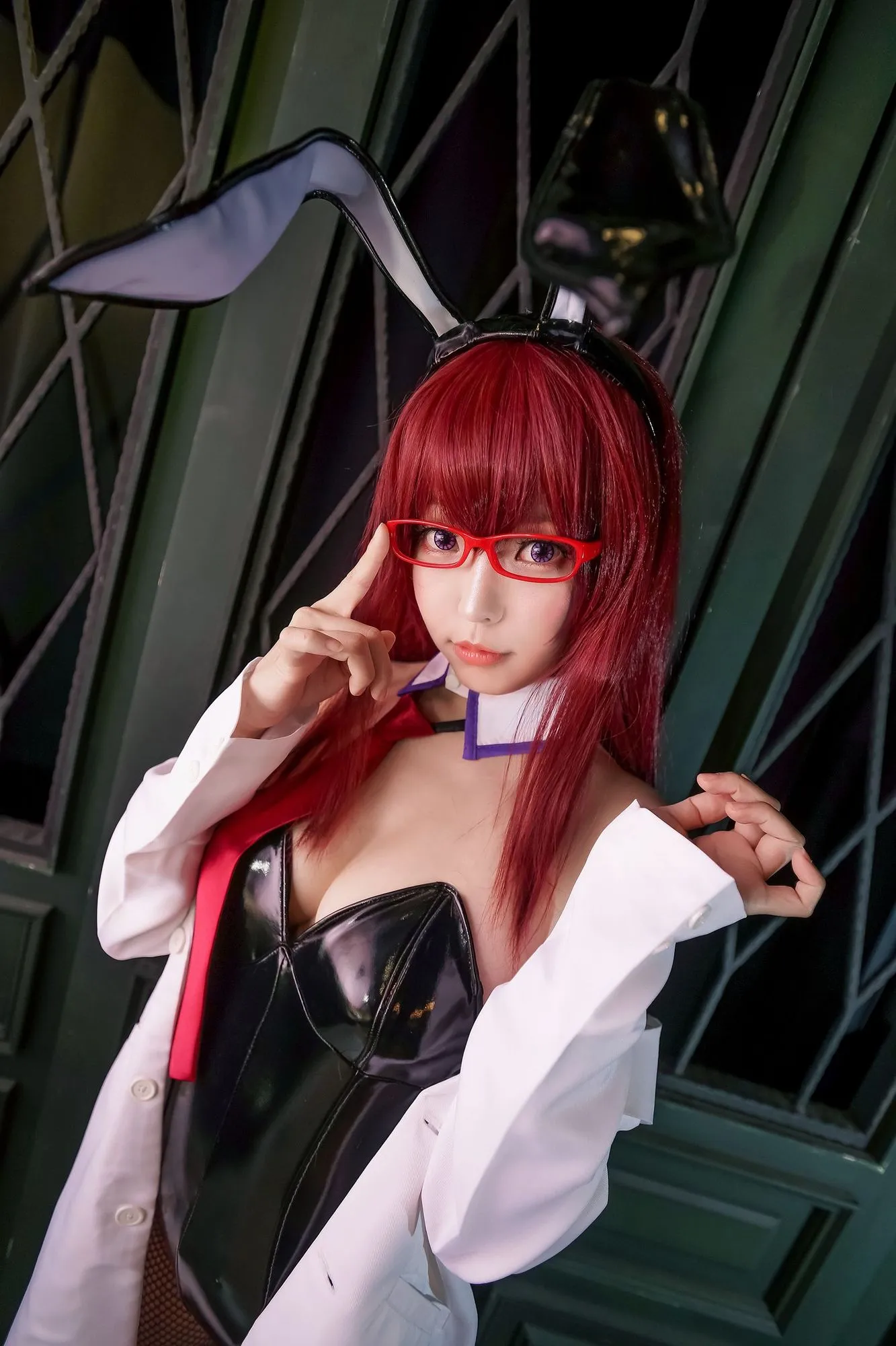 图片[5]-No.025-牧瀬紅莉栖 バニー [18P]-coswz-cos王者