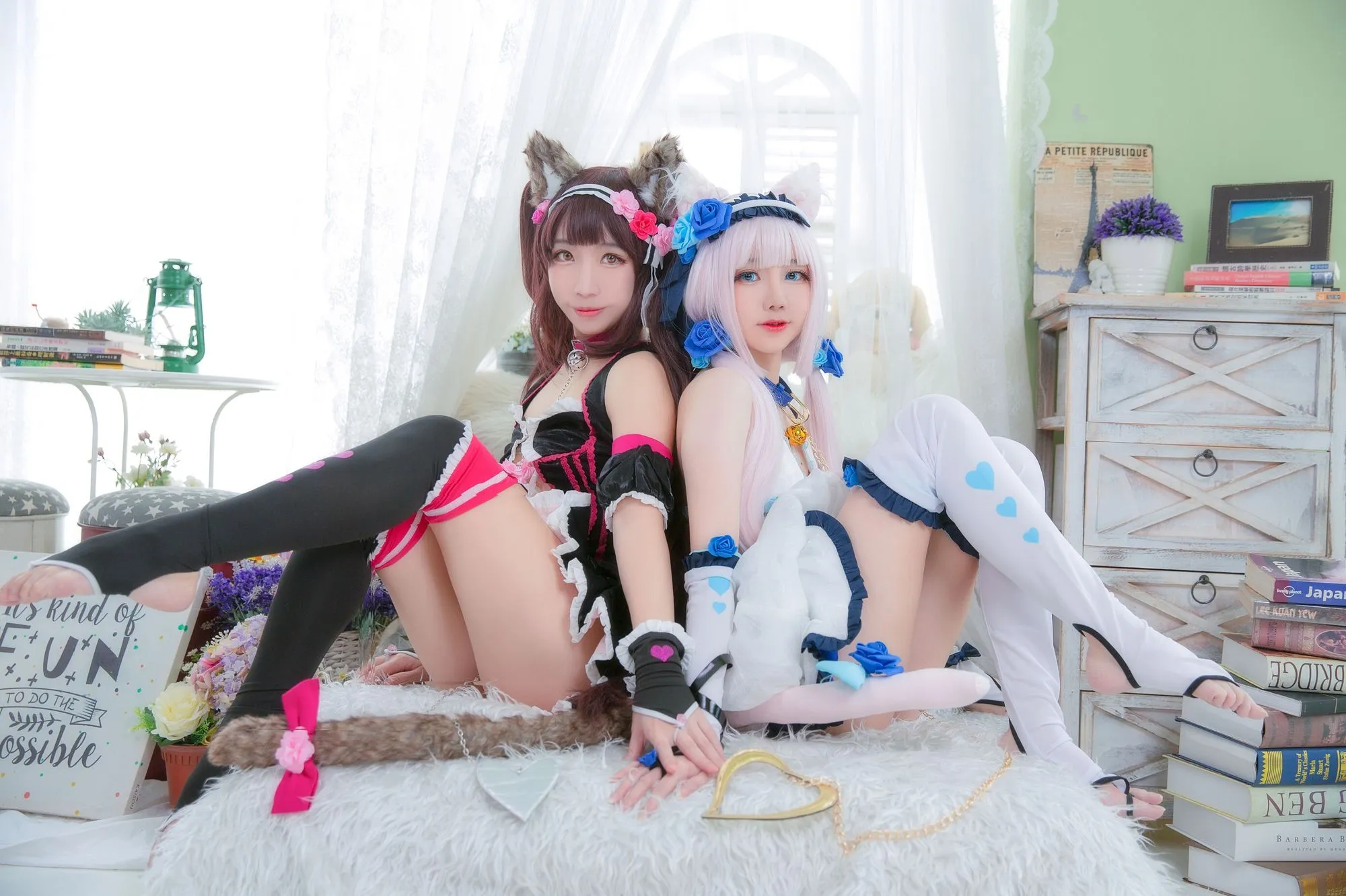 图片[2]-No.030-Vanilla & Chocola x Miya [10P]-coswz-cos王者