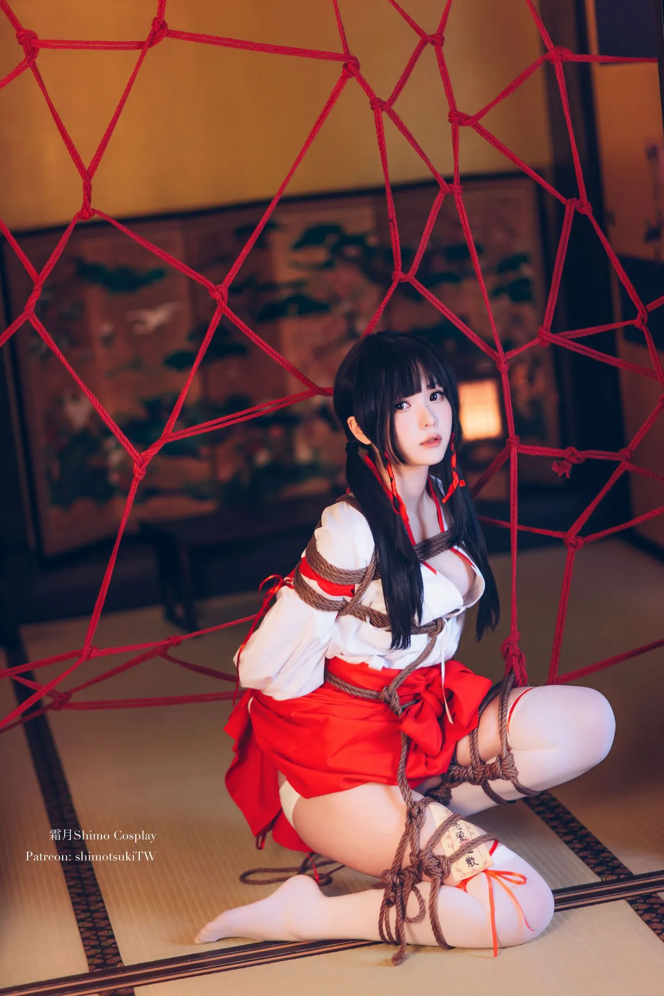 No.033-巫女捆绑 [24P]-图妖社