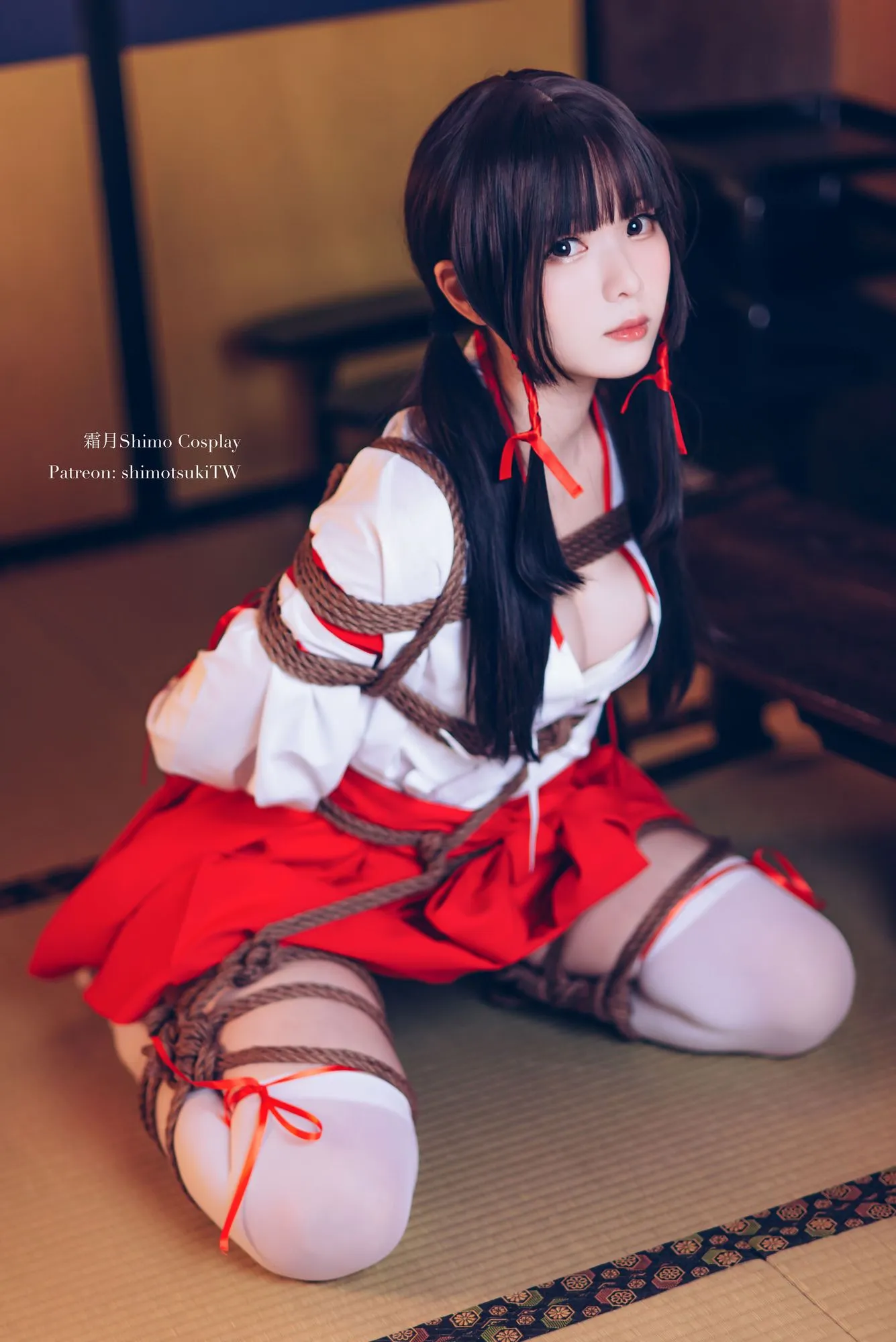 图片[5]-No.033-巫女捆绑 [24P]-coswz-cos王者