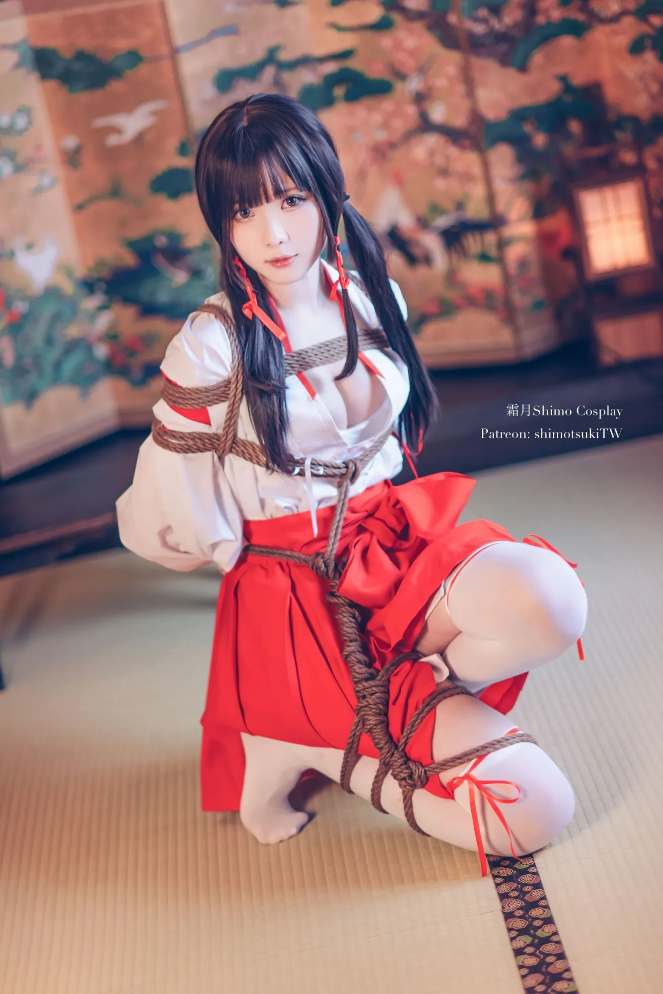 图片[4]-No.033-巫女捆绑 [24P]-coswz-cos王者