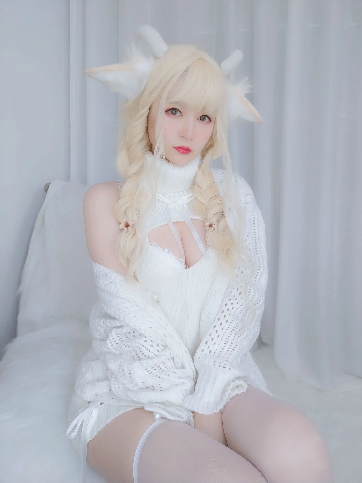 图片[2]-No.038-小白羊 [133P 9V]-coswz-cos王者