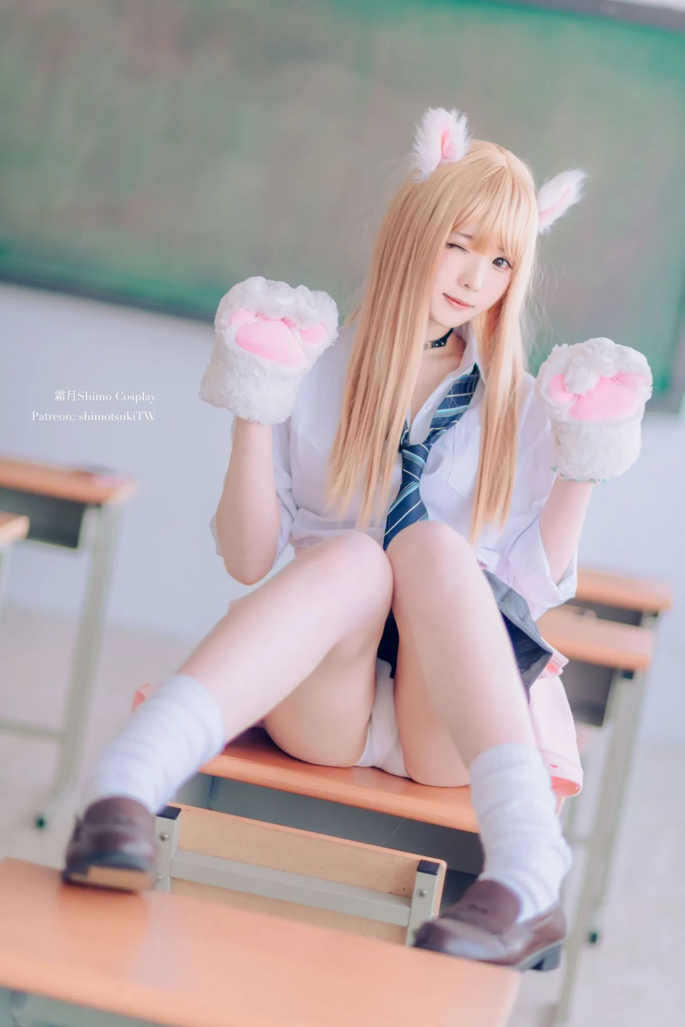 图片[3]-No.039-金发制服 [8P]-coswz-cos王者