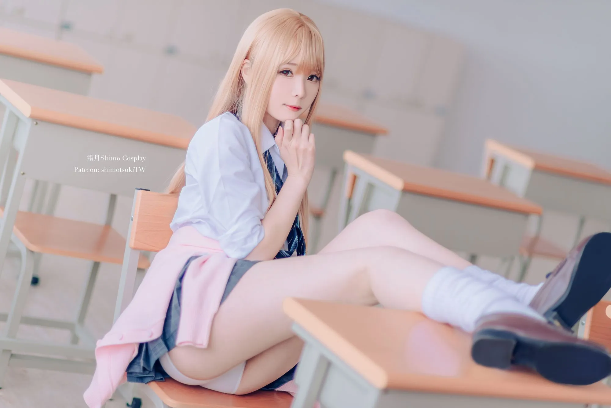 图片[5]-No.039-金发制服 [8P]-coswz-cos王者