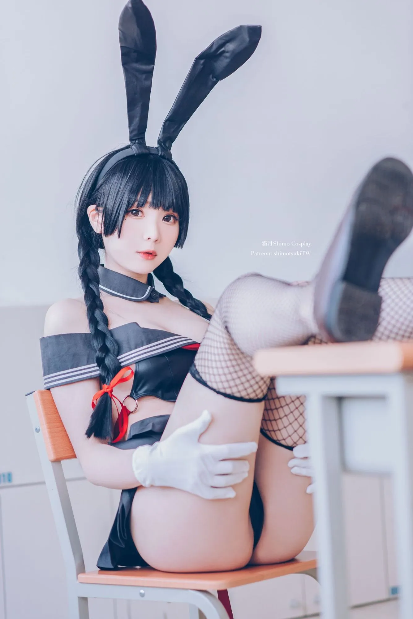 图片[5]-No.042-卯月桃子 水手服兔女郎 [19P]-coswz-cos王者