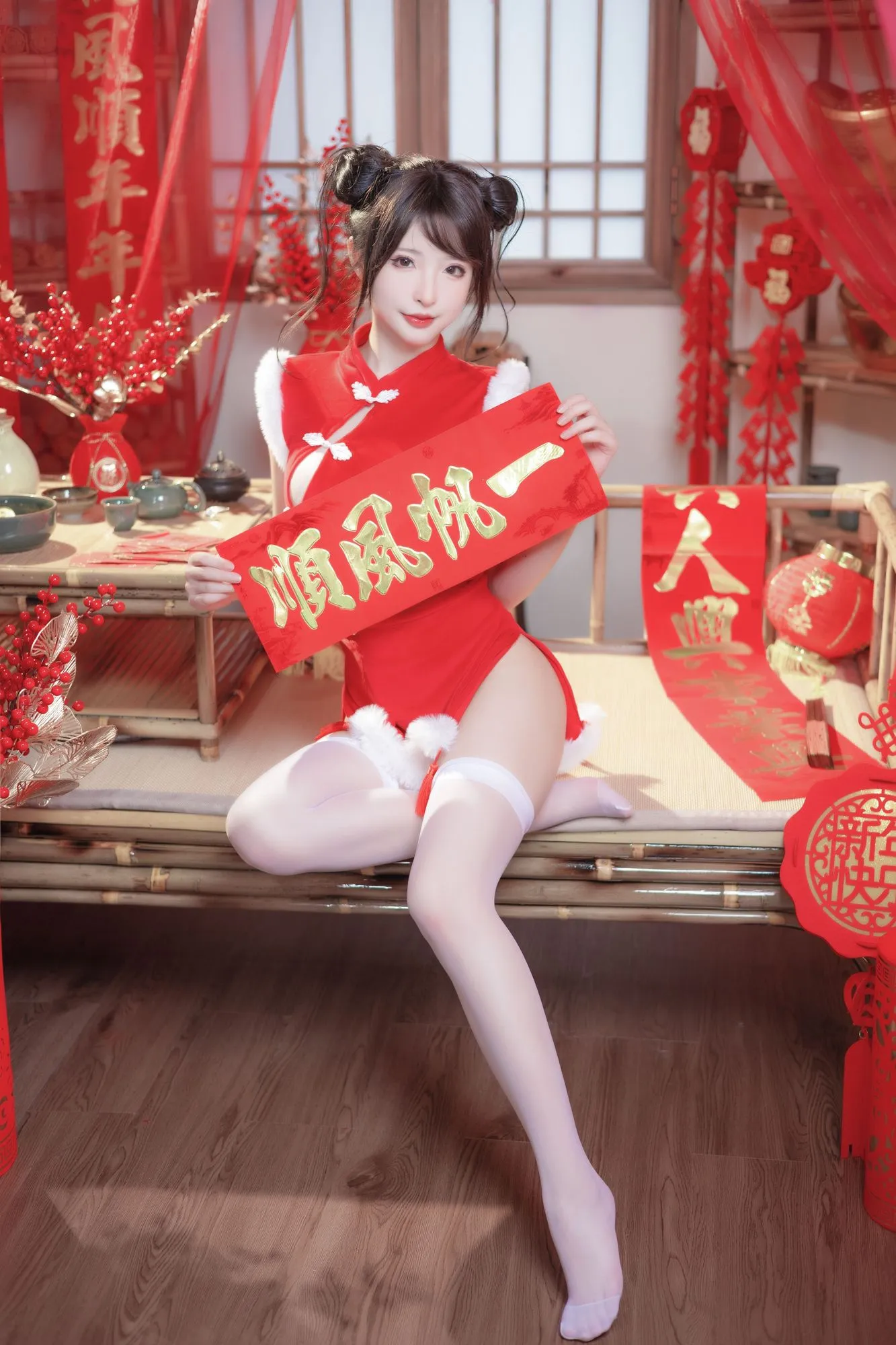 No.045 – 新年旗袍 [77P]-图妖社