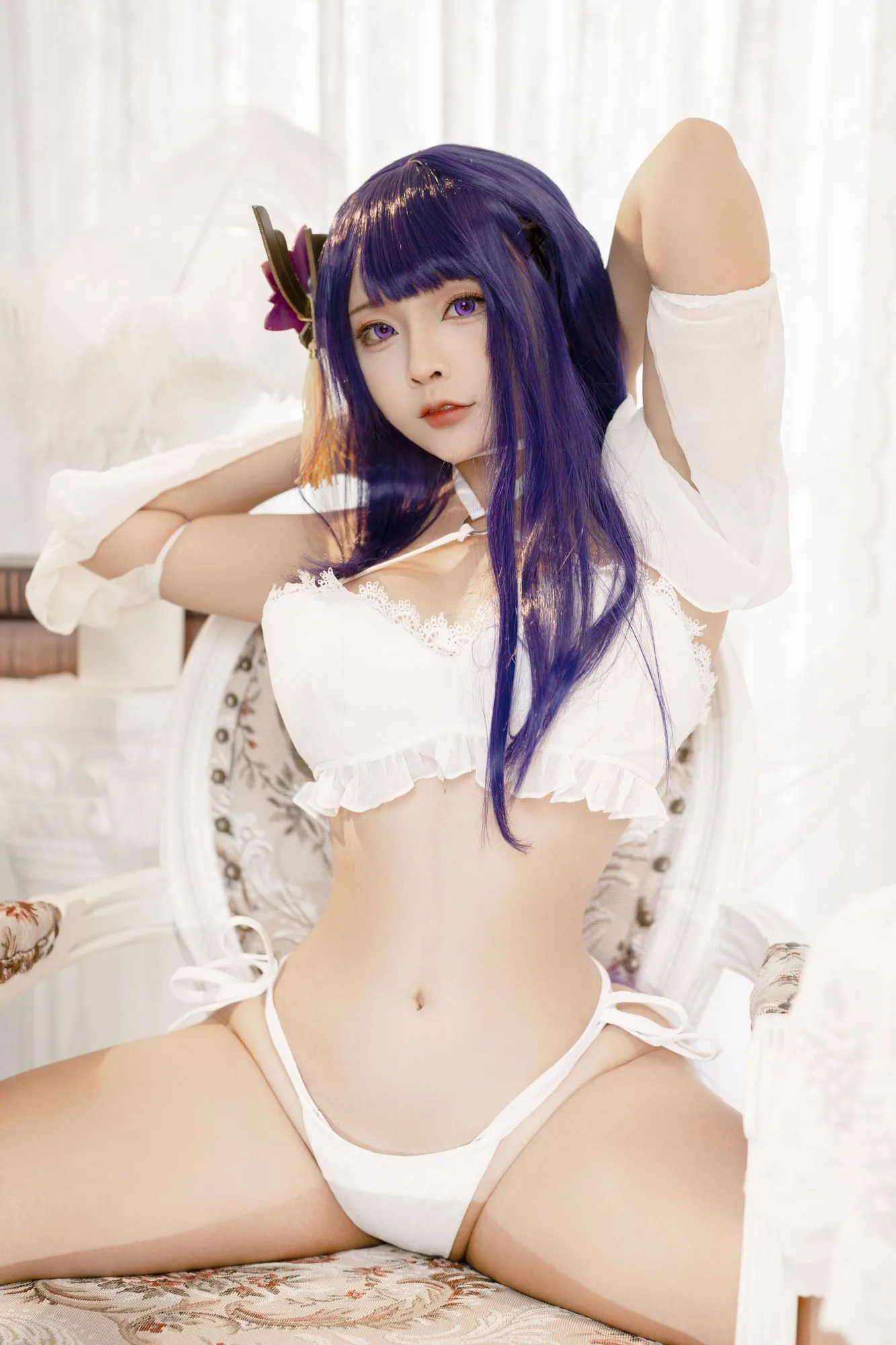 图片[2]-No.050 – Raiden Yae (&Sayo Momo) [20P]-coswz-cos王者