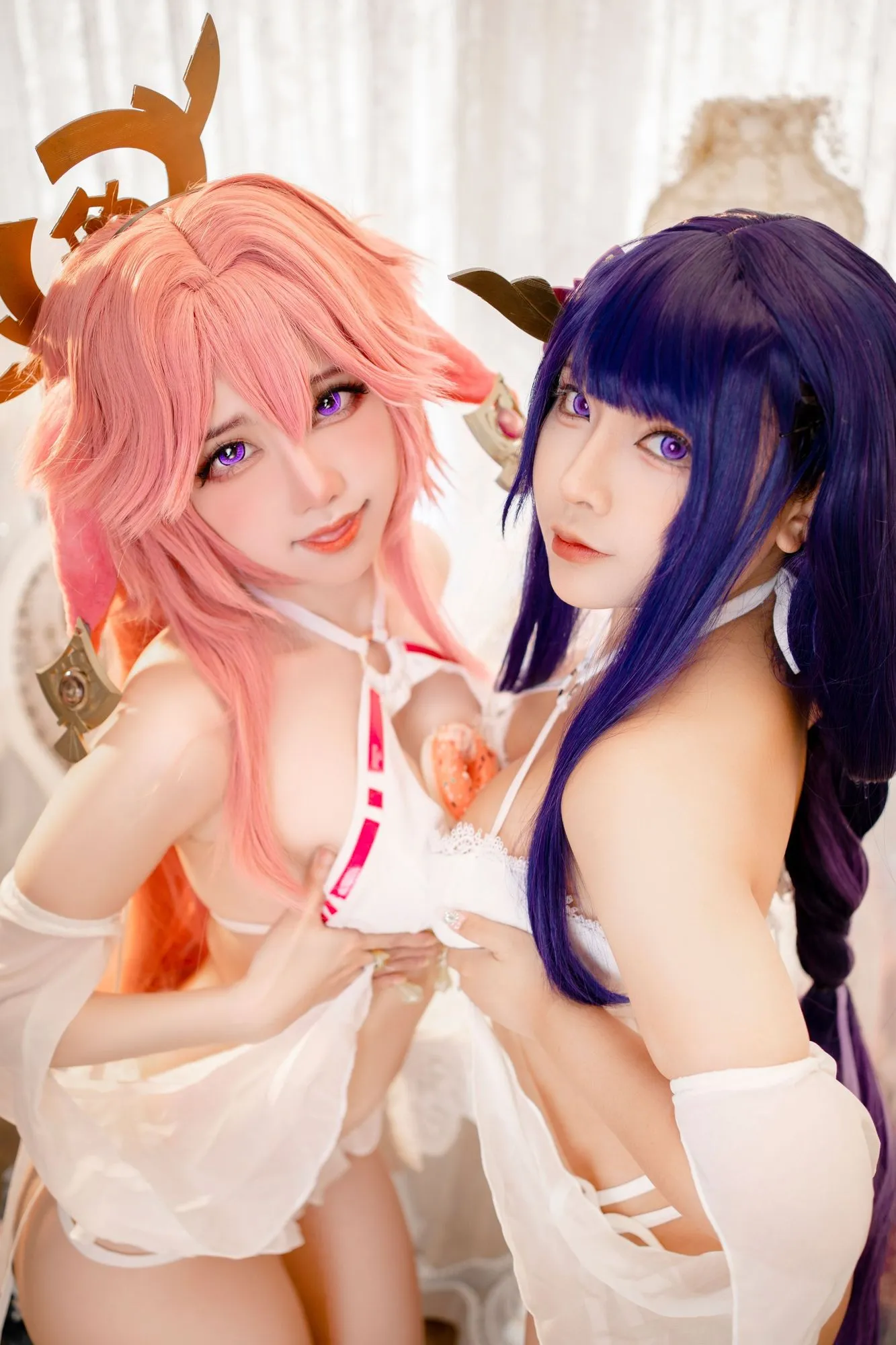 图片[5]-No.050 – Raiden Yae (&Sayo Momo) [20P]-coswz-cos王者