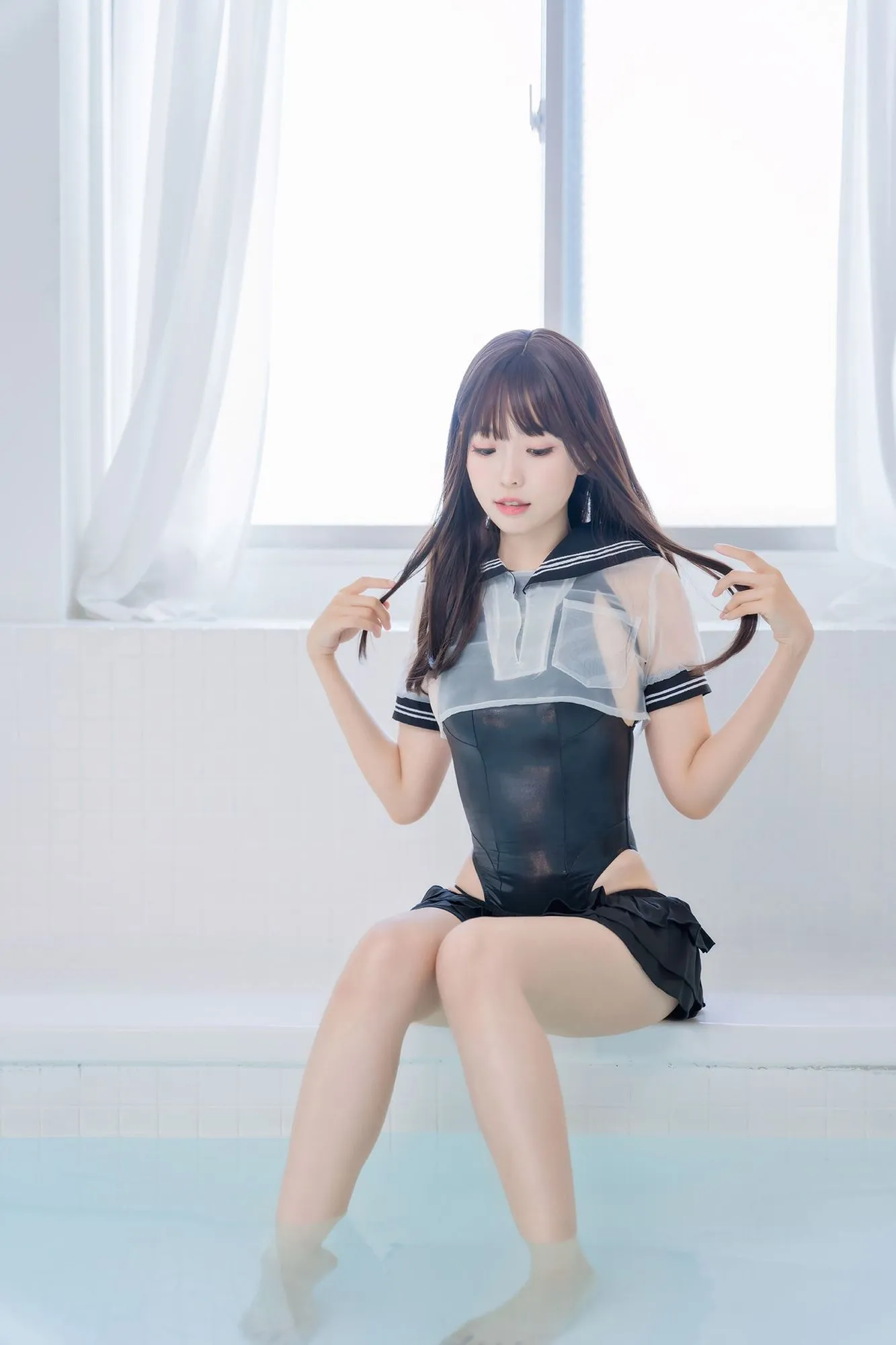 No.052-【Racing Swimsuit】競泳水手服 [73P]-图妖社