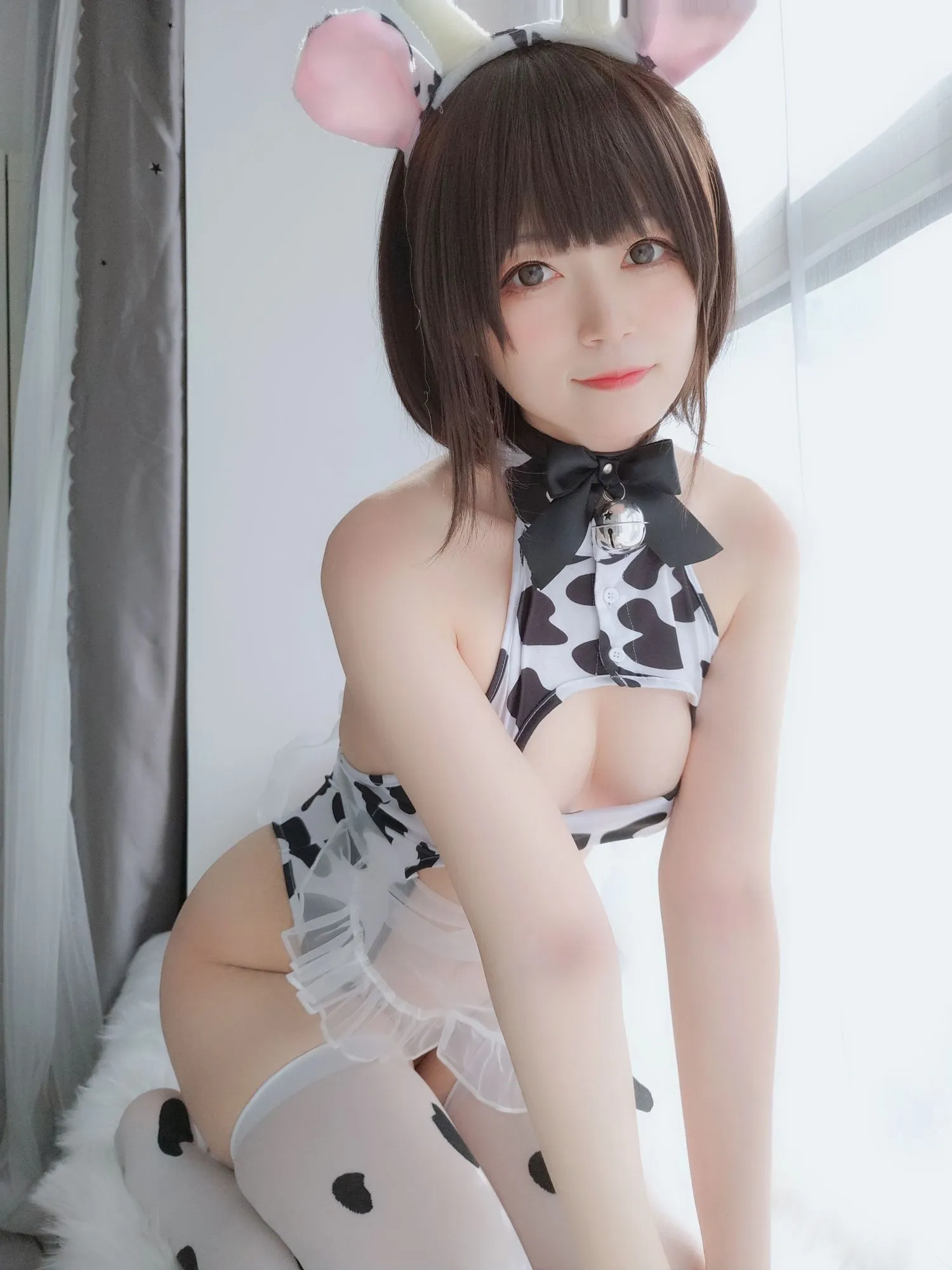 No.061-可爱奶牛 [100P 3V]-图妖社