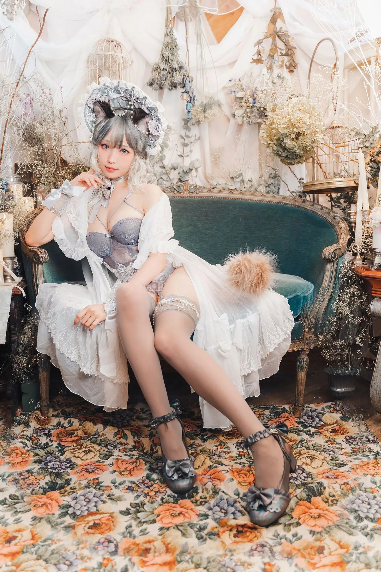 图片[3]-No.066-Ragdoll Cat Doll (布偶貓少女人形) [51P]-coswz-cos王者