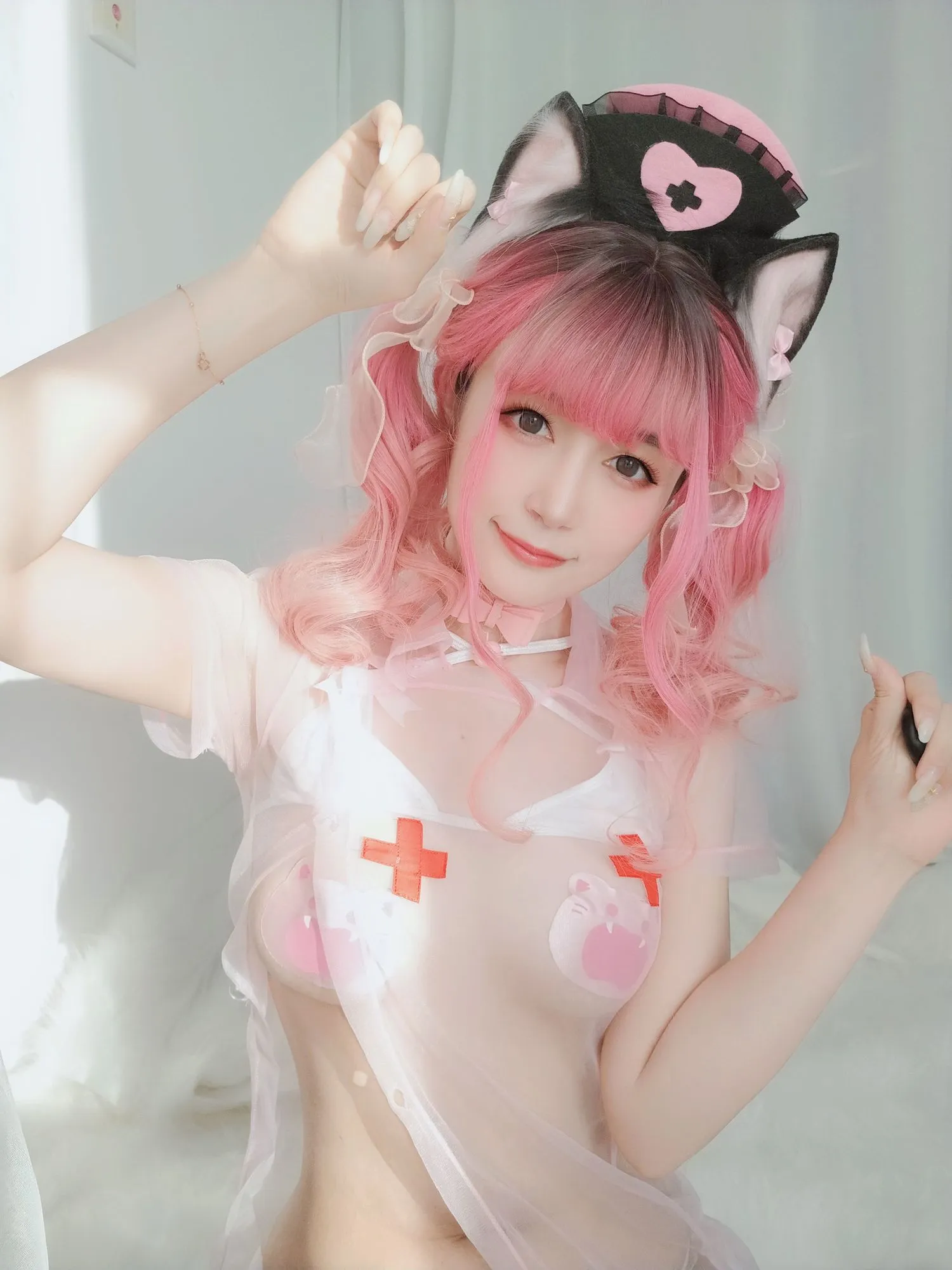 No.070-猫咪护士 [34P 1V]-图妖社