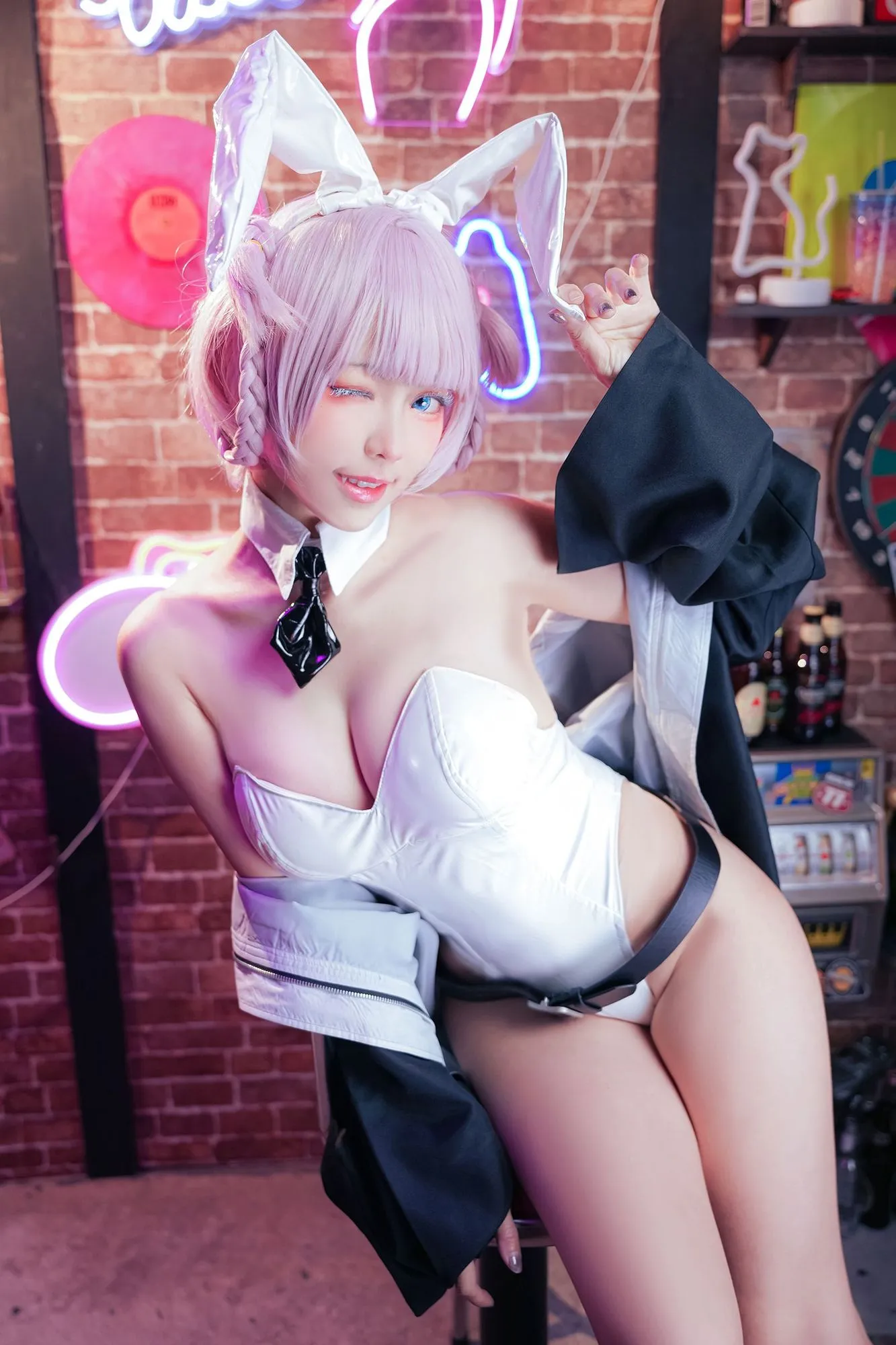 图片[3]-No.078-Nazuna (Bunny & Night) [40P]-coswz-cos王者