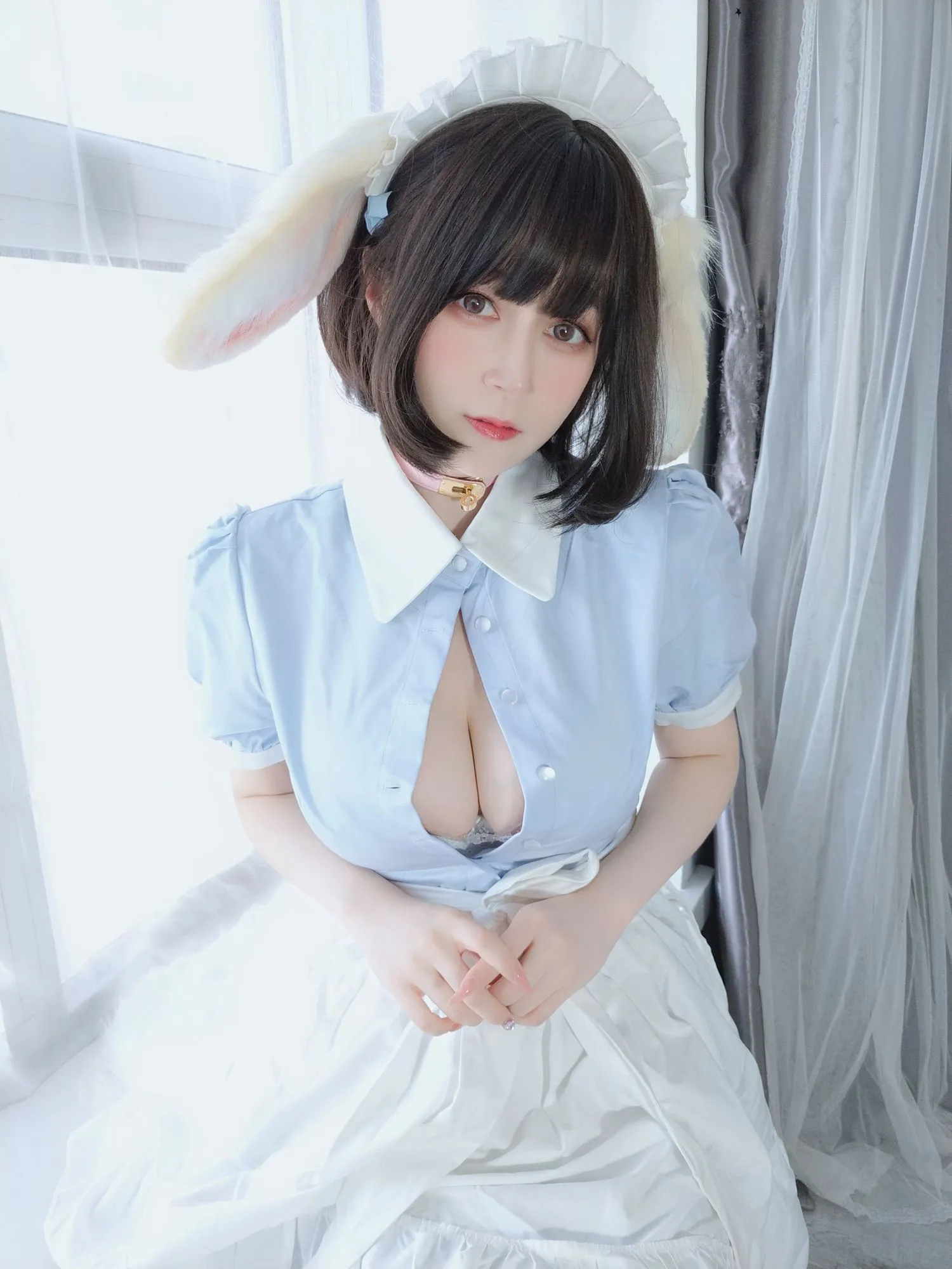 图片[6]-No.092-兔耳女仆 [148P 3V]-coswz-cos王者