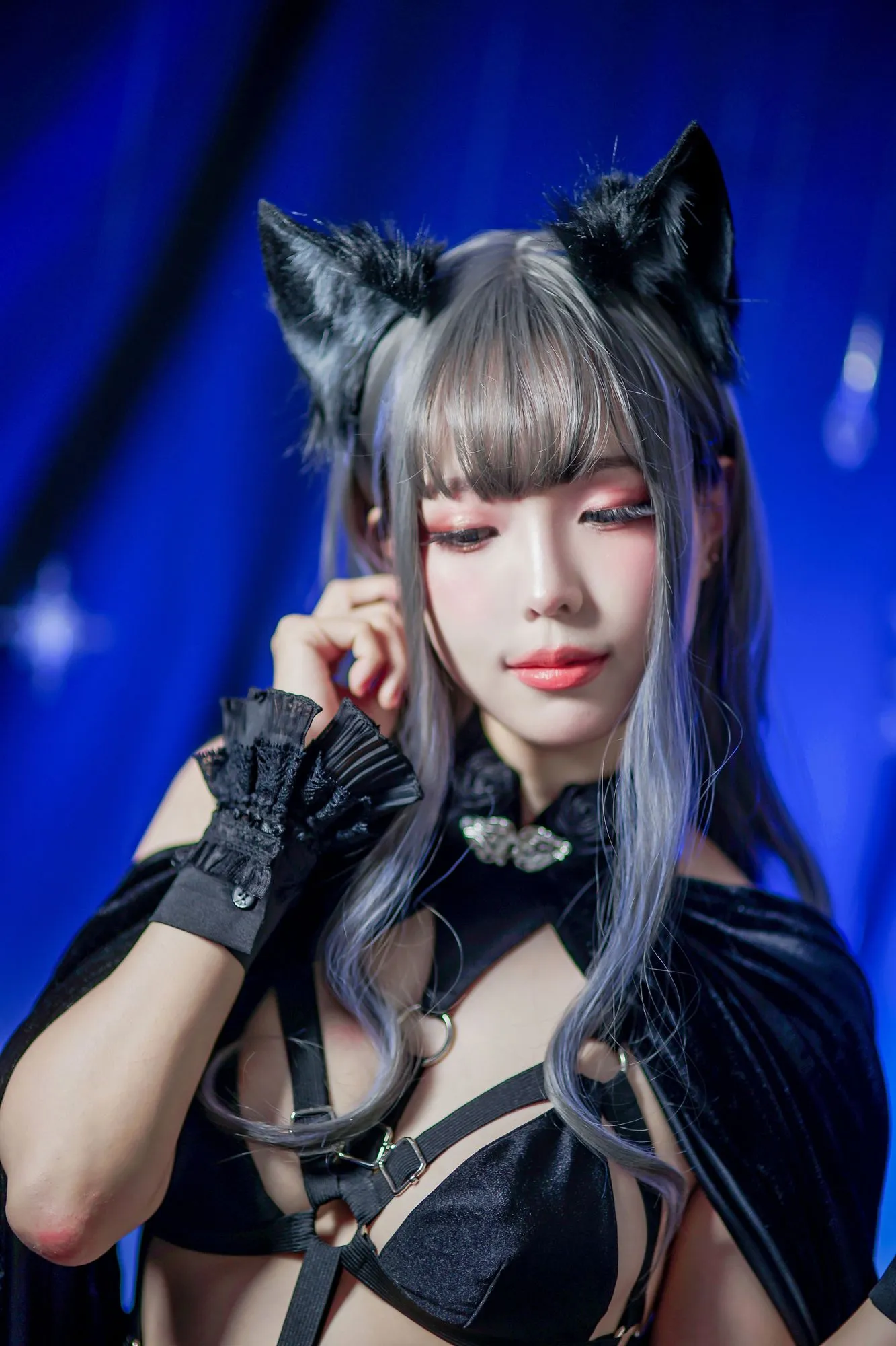 No.023-オオカミ闇夜ーヨルちゃん – S02NightWolf_R [24P]-图妖社