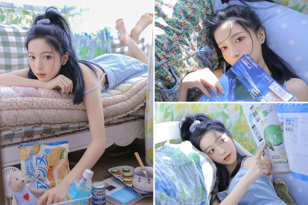 图片[1]-兮嘻嘻个人图集，中戏小仙女，颜值与演技的完美融合-图妖社