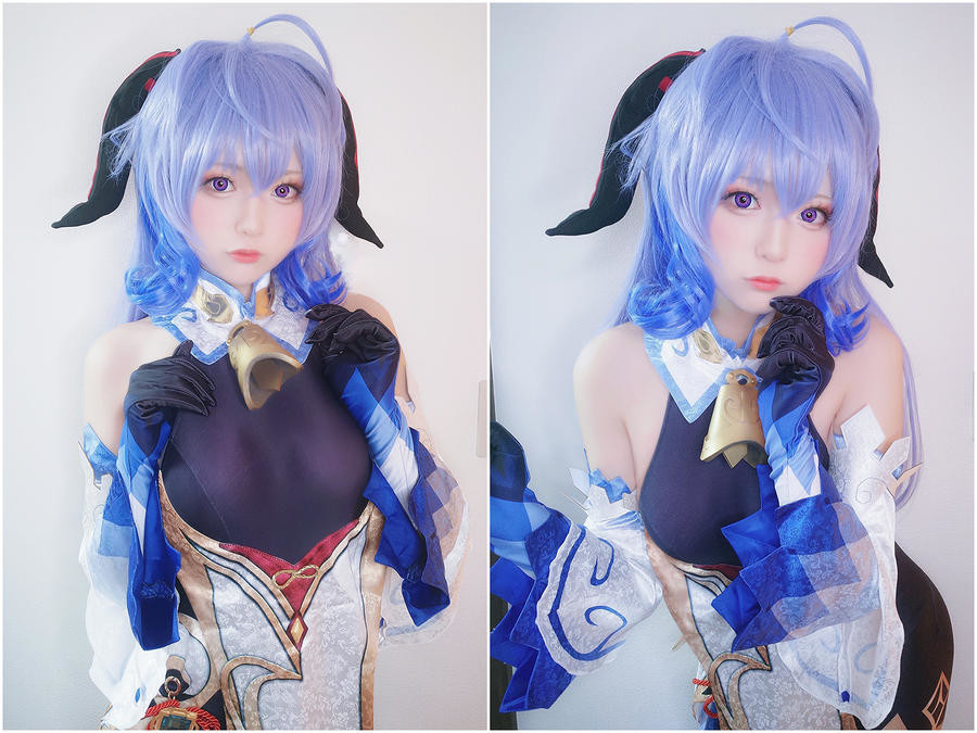 原神玩家必看！Yuki亭cos甘雨，惊艳全场