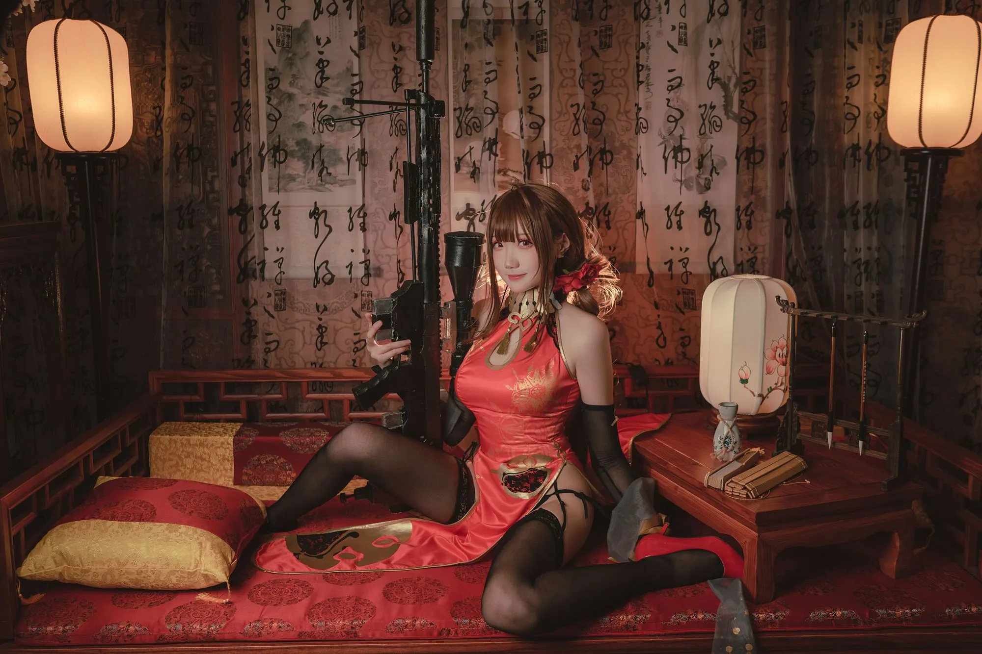 图片[2]-No.001-DSR-50 红牡丹 [16P]-coswz-cos王者