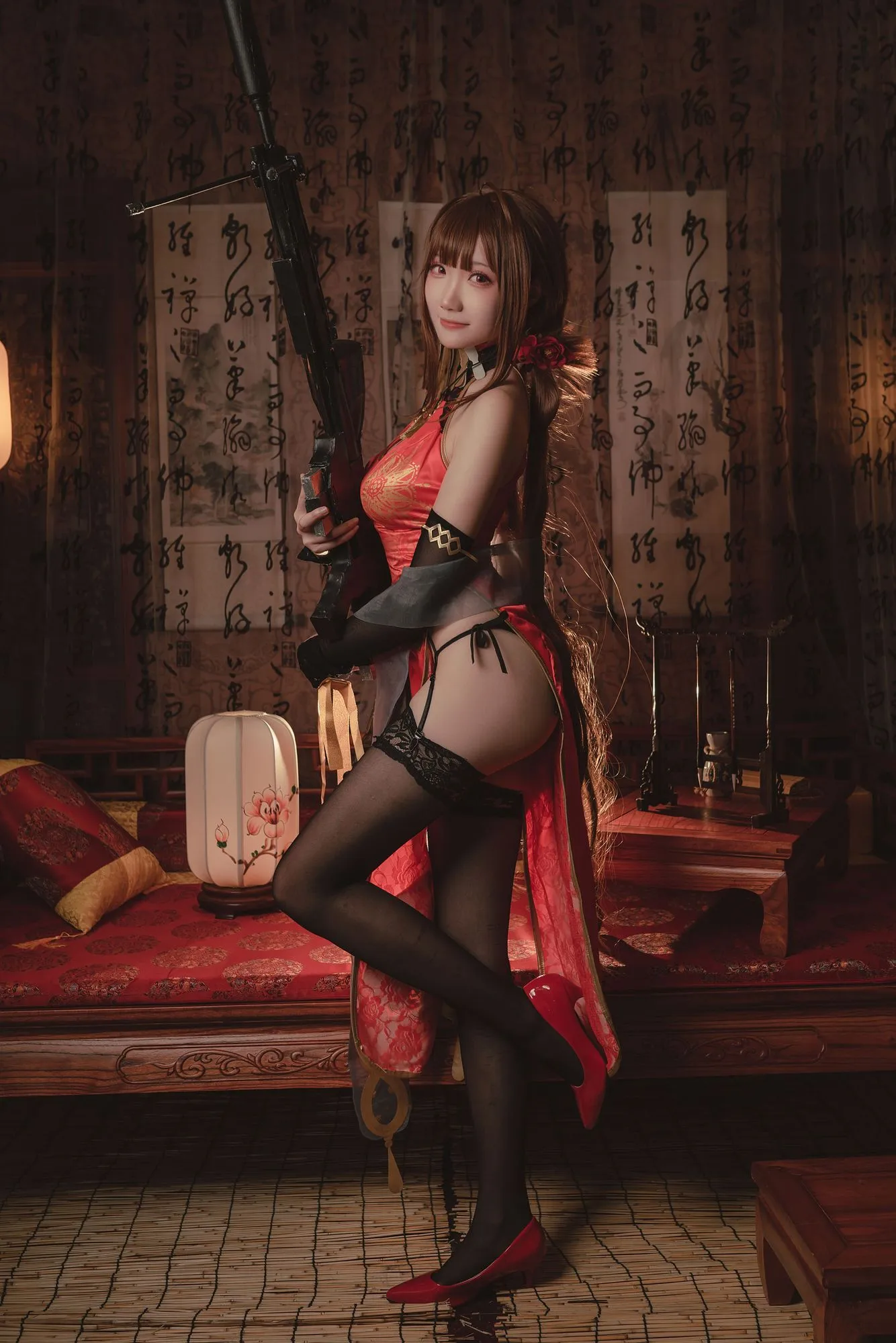 图片[5]-No.001-DSR-50 红牡丹 [16P]-coswz-cos王者