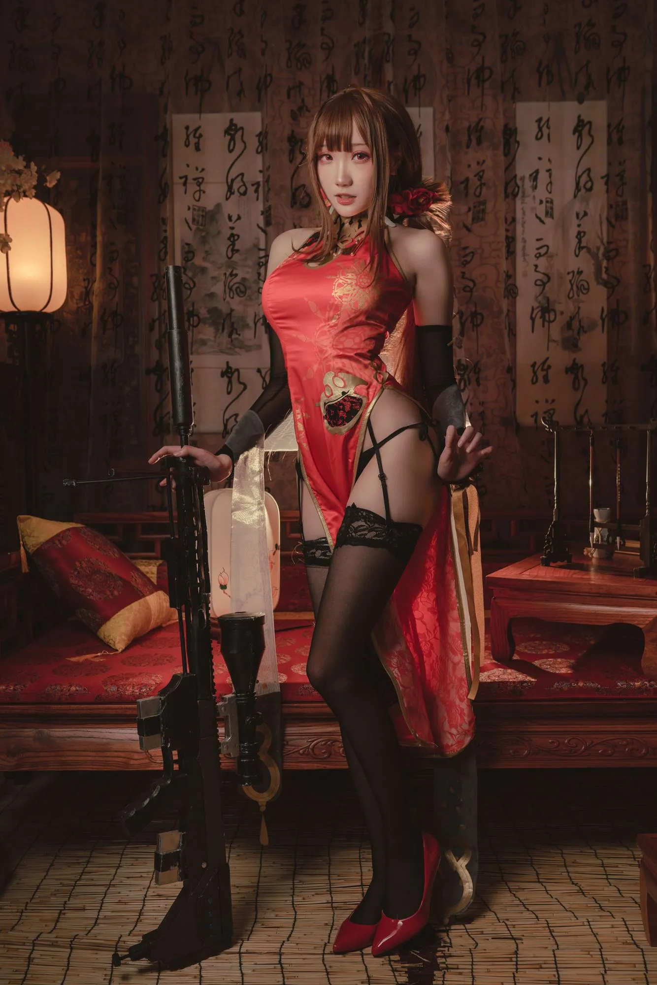 图片[4]-No.001-DSR-50 红牡丹 [16P]-coswz-cos王者