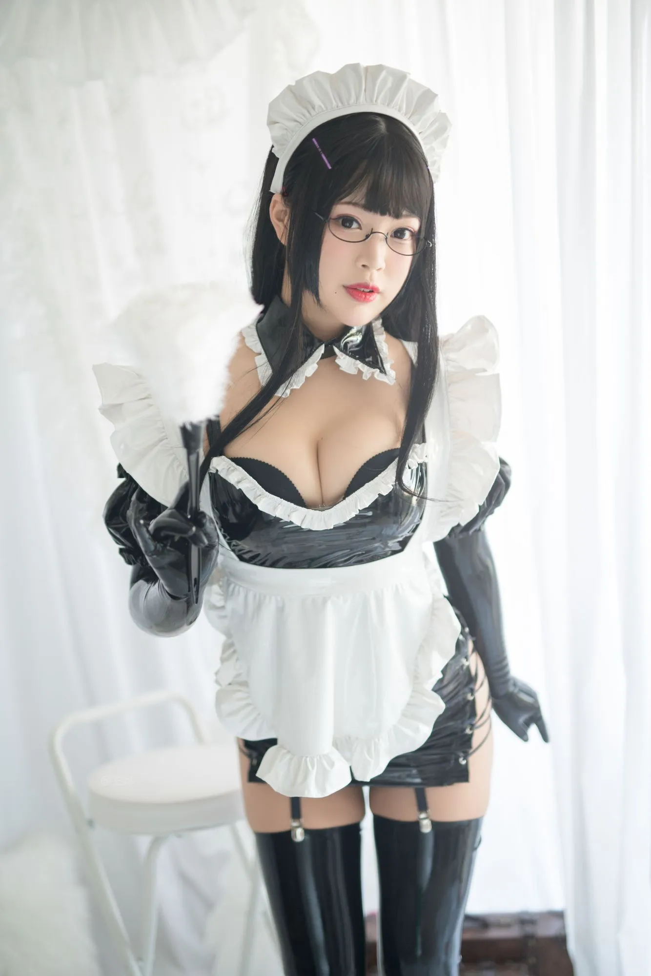 图片[3]-No.001-娇女仆长 [63P 18V]-coswz-cos王者