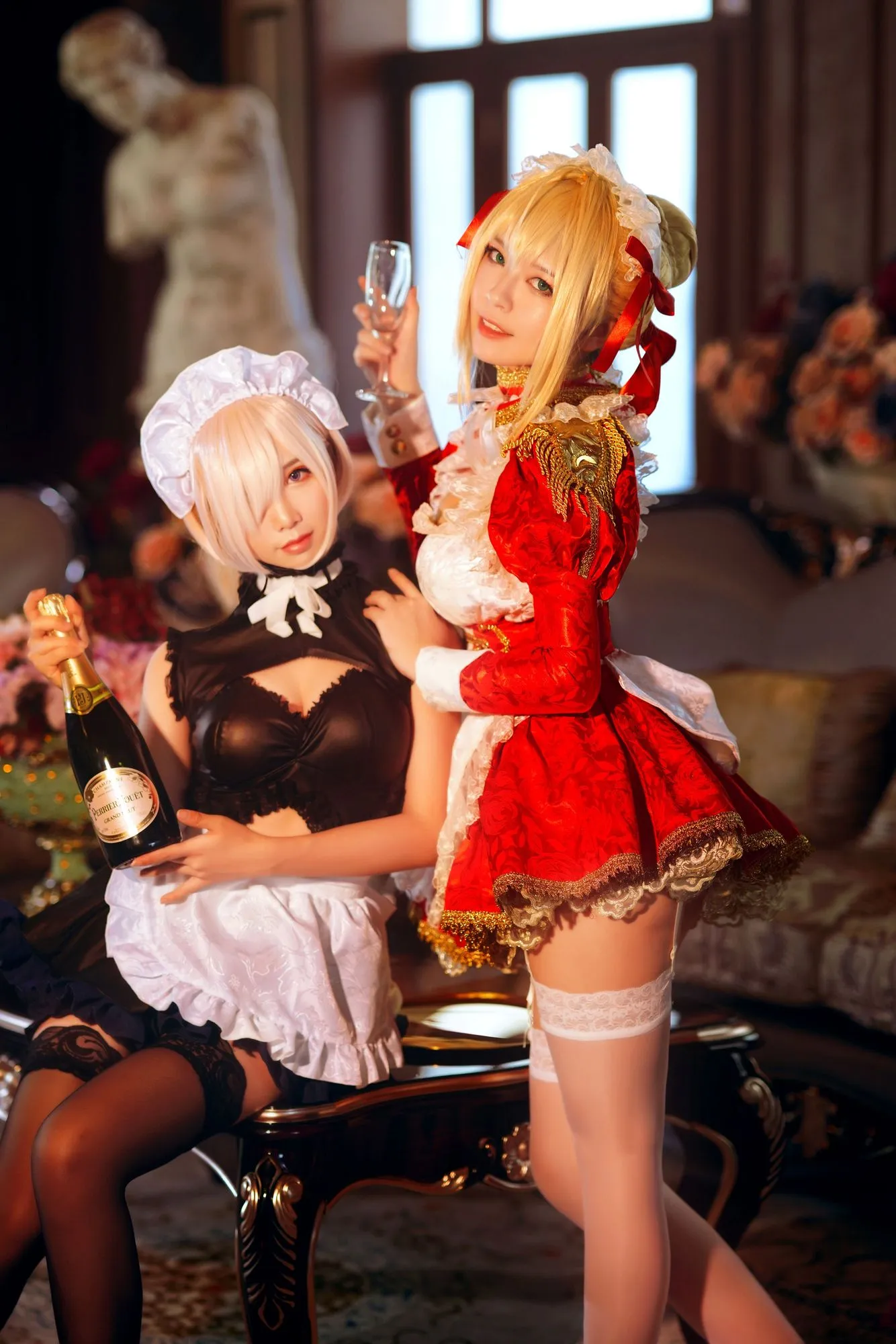 图片[3]-No.002-Claudius x Kyrielight Maid – 半半子X面饼仙儿 [22P]-coswz-cos王者