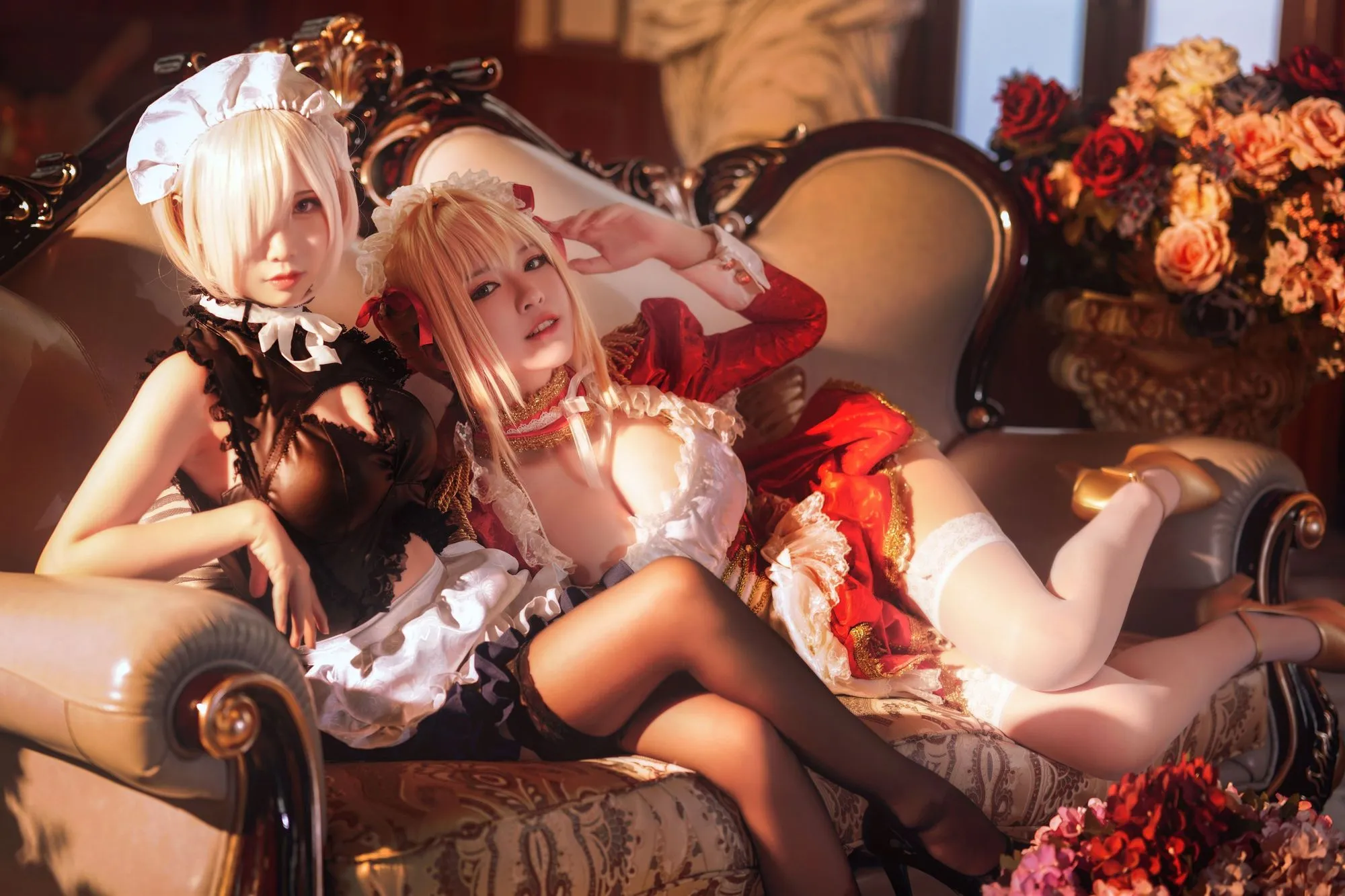 No.002-Claudius x Kyrielight Maid – 半半子X面饼仙儿 [22P]-图妖社
