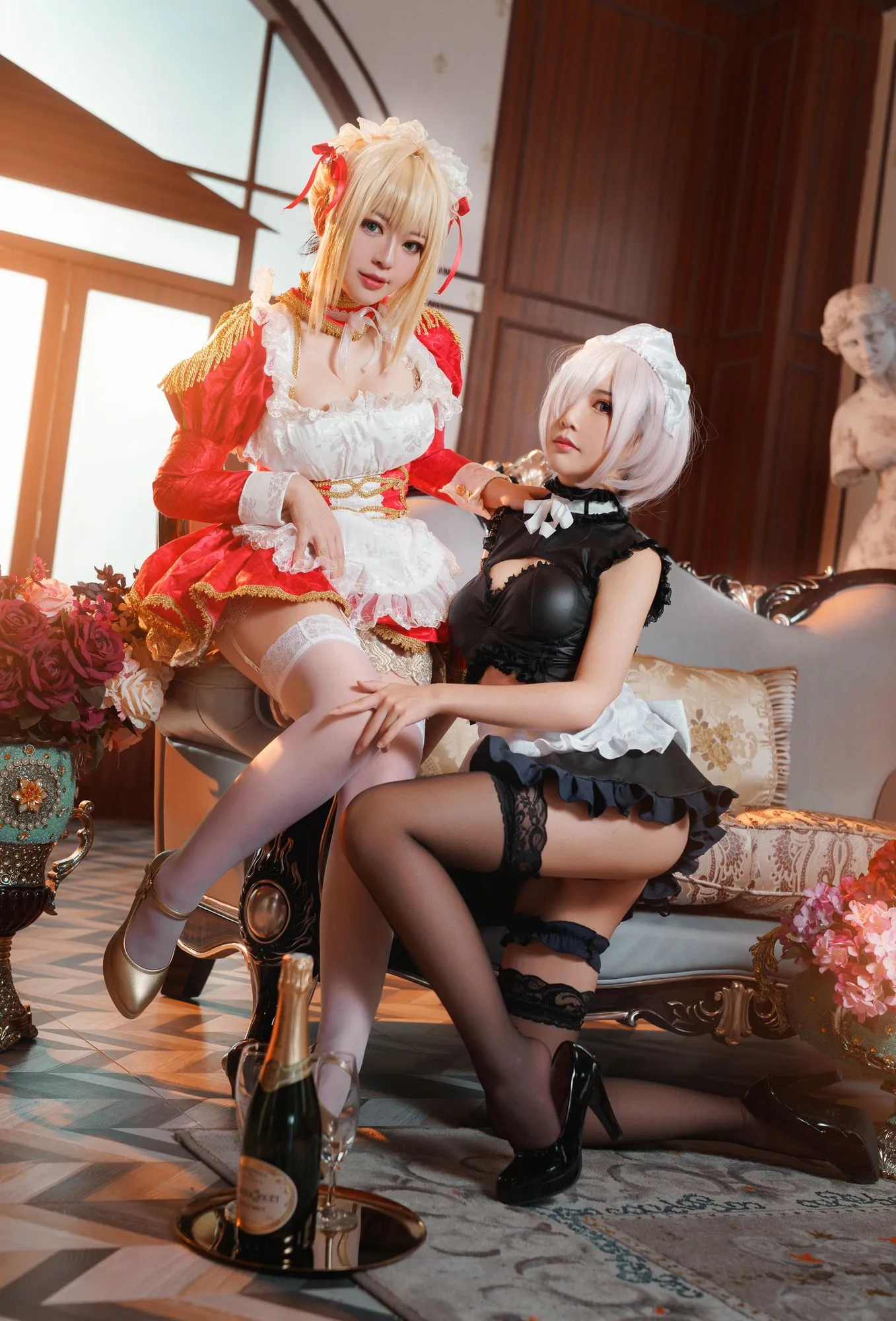 图片[6]-No.002-Claudius x Kyrielight Maid – 半半子X面饼仙儿 [22P]-coswz-cos王者