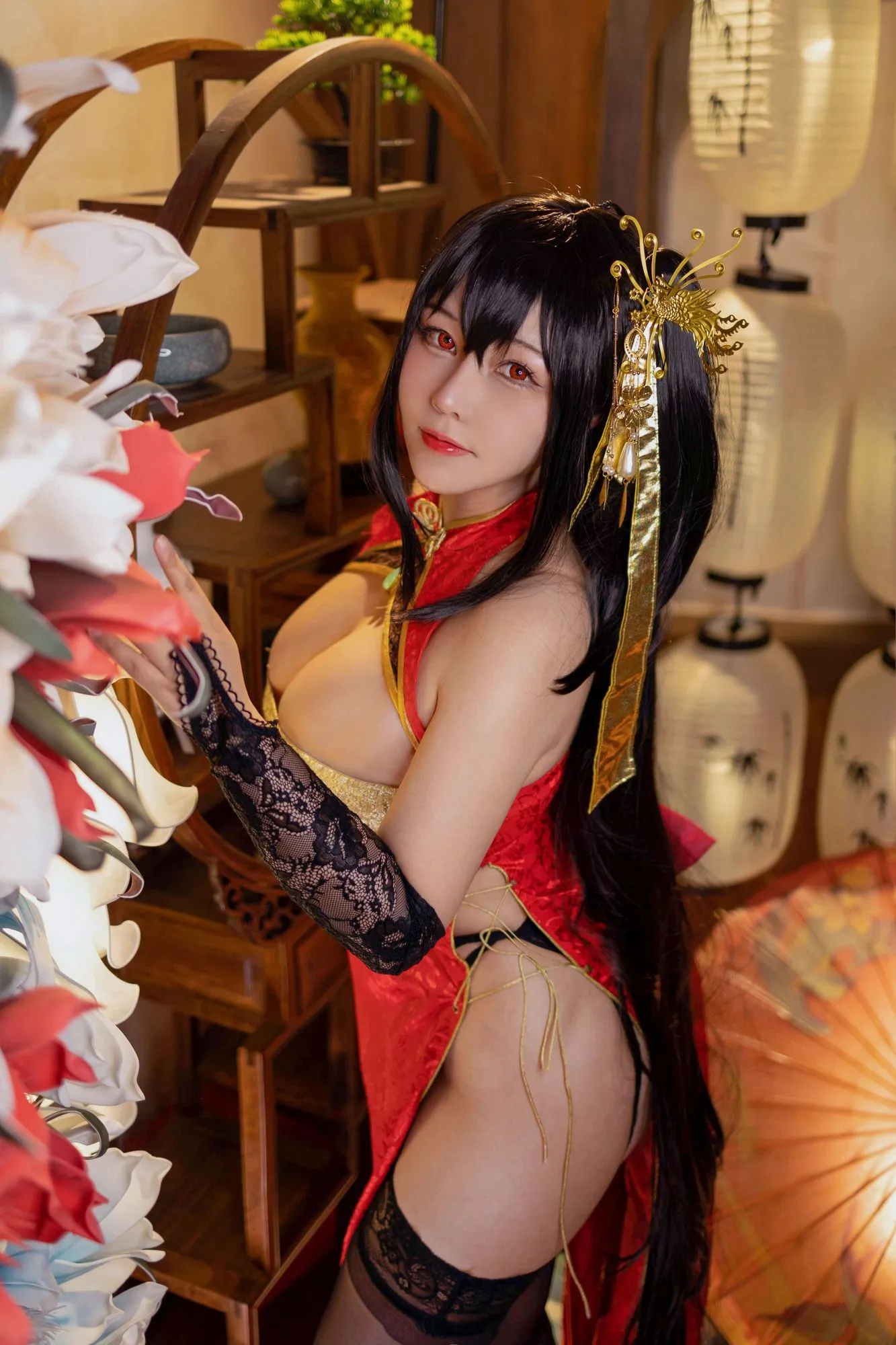 图片[2]-No.002-大凤旗袍 [23P]-coswz-cos王者