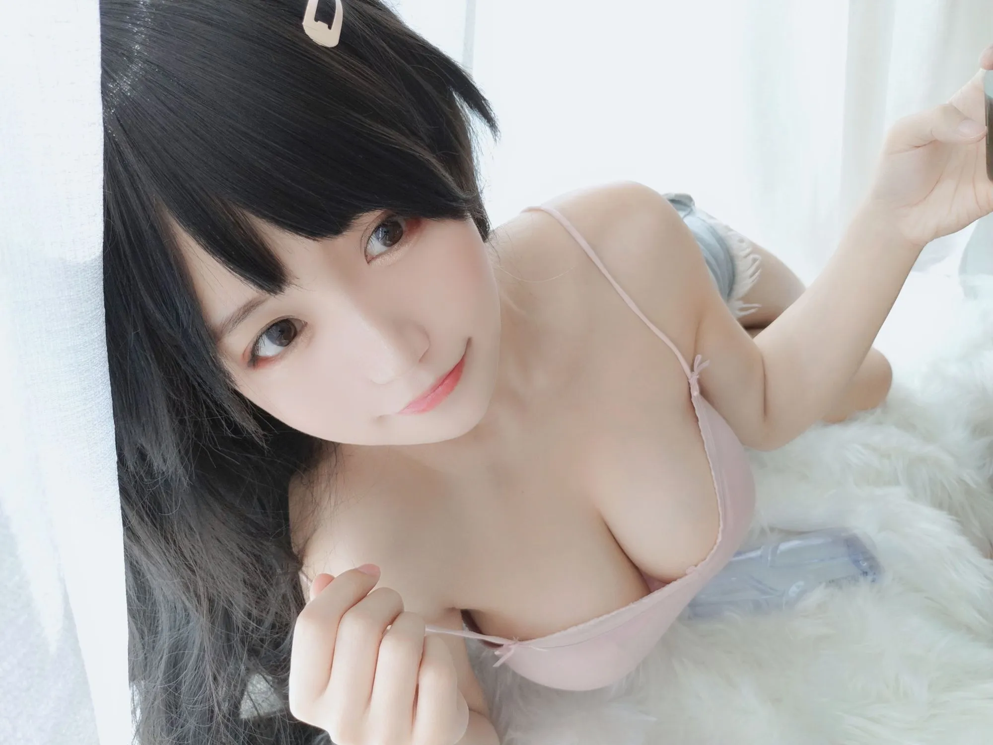 图片[4]-No.002-粉色吊带 [30P]-coswz-cos王者