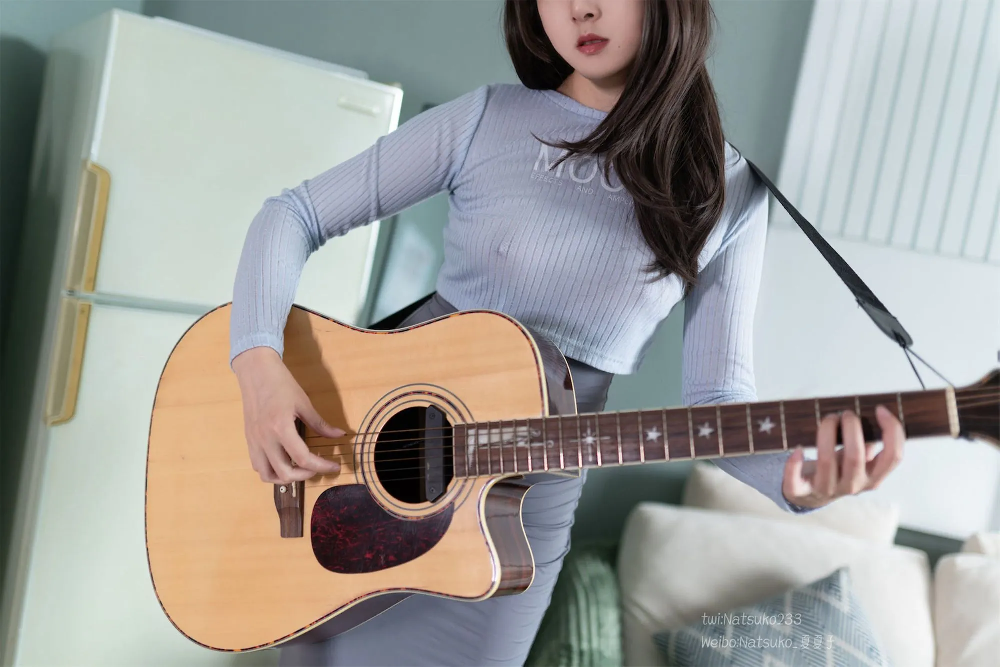 图片[2]-No.004-吉他妹妹 [48P]-coswz-cos王者