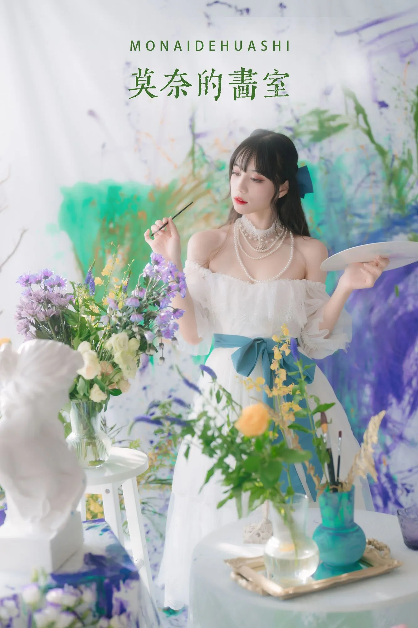 图片[5]-No.006-莫奈的画室 [22P]-coswz-cos王者