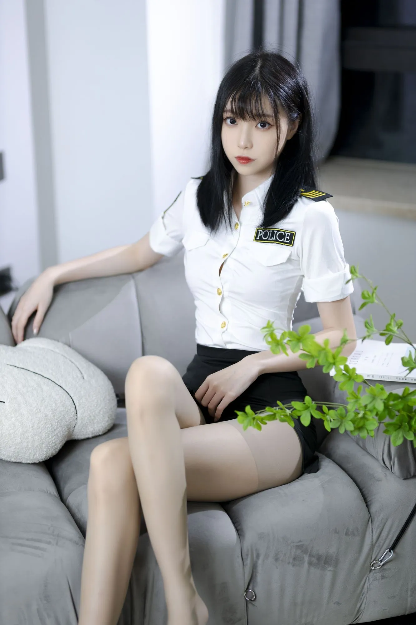 No.007-灰丝制服 [40P]-图妖社