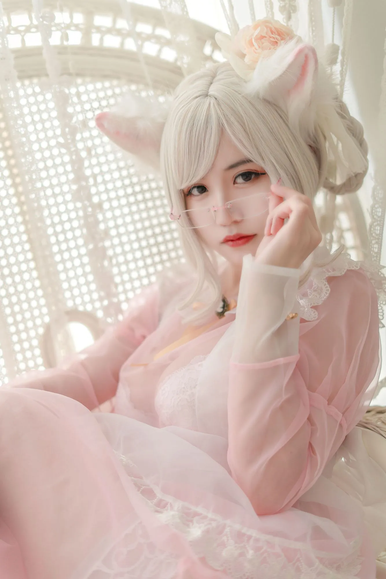 图片[2]-No.007-透明女仆粉色 [24P]-coswz-cos王者