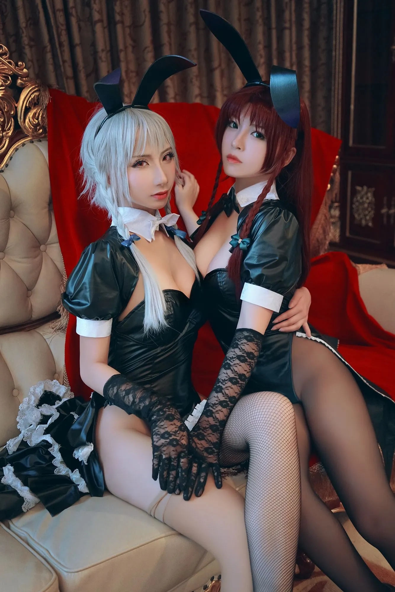 图片[4]-No.010-东方幻想乡兔女郎 – 半半子×索索sophia [30P]-coswz-cos王者