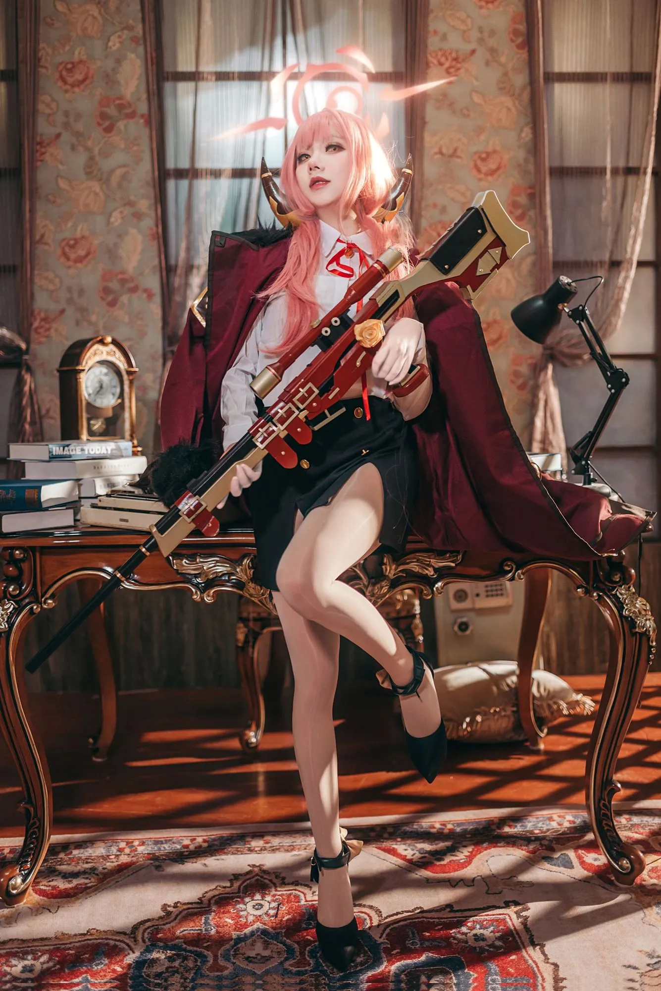 No.011-Blue Archive Aru Rikuhachima 碧蓝档案 陸八魔爱瑠 [20P]-图妖社