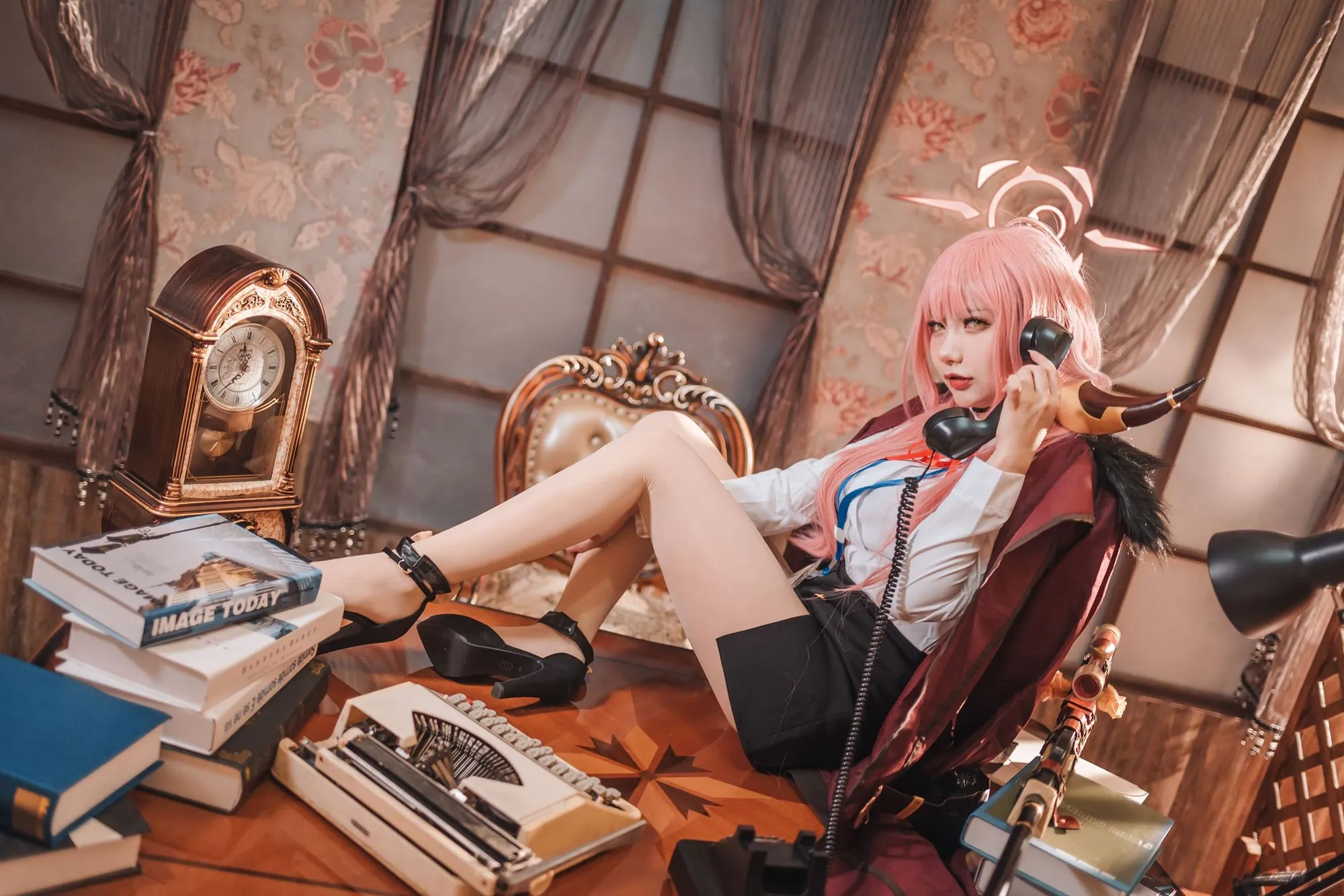 图片[2]-No.011-Blue Archive Aru Rikuhachima 碧蓝档案 陸八魔爱瑠 [20P]-coswz-cos王者