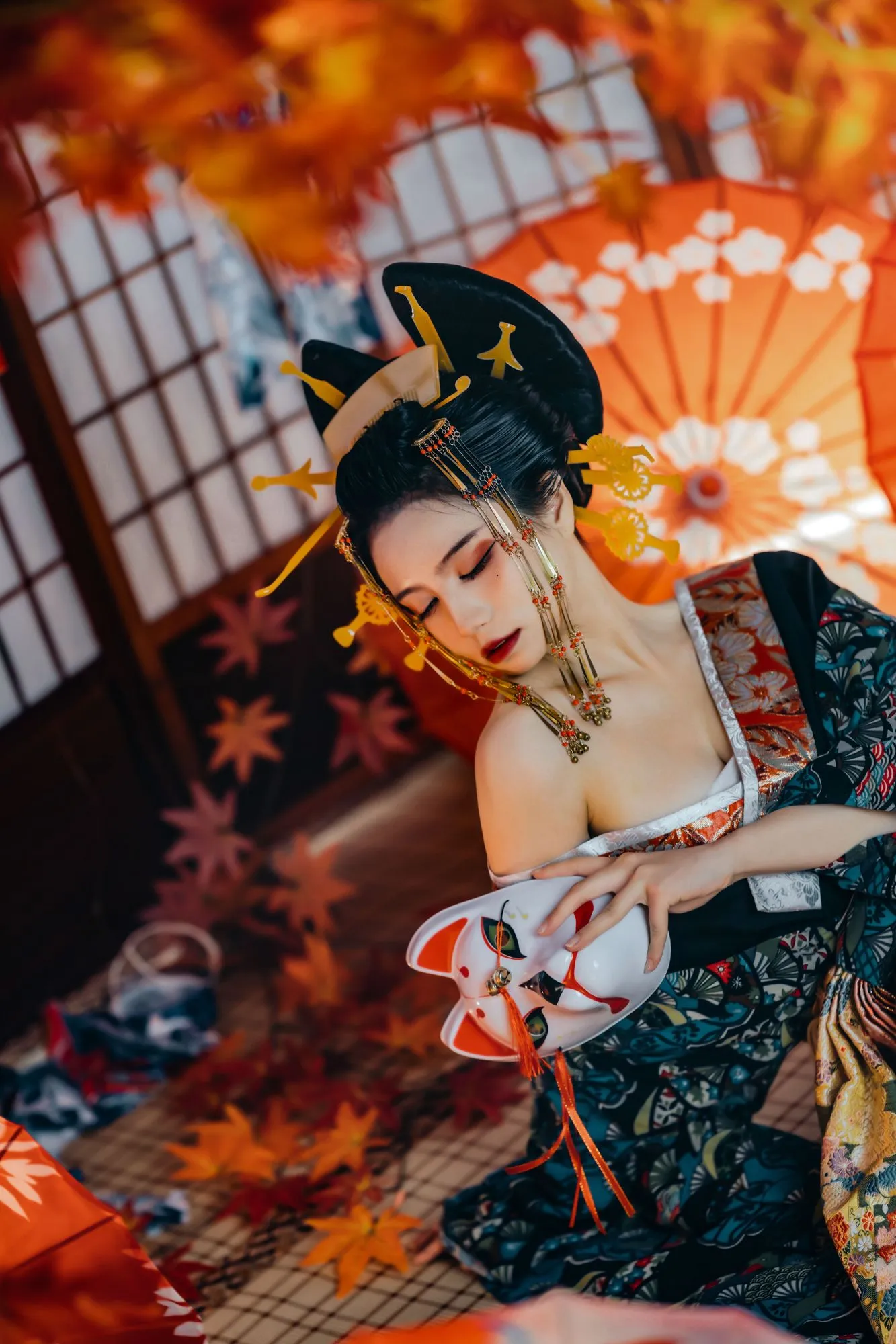 图片[3]-No.011-恶女花魁 [27P]-coswz-cos王者