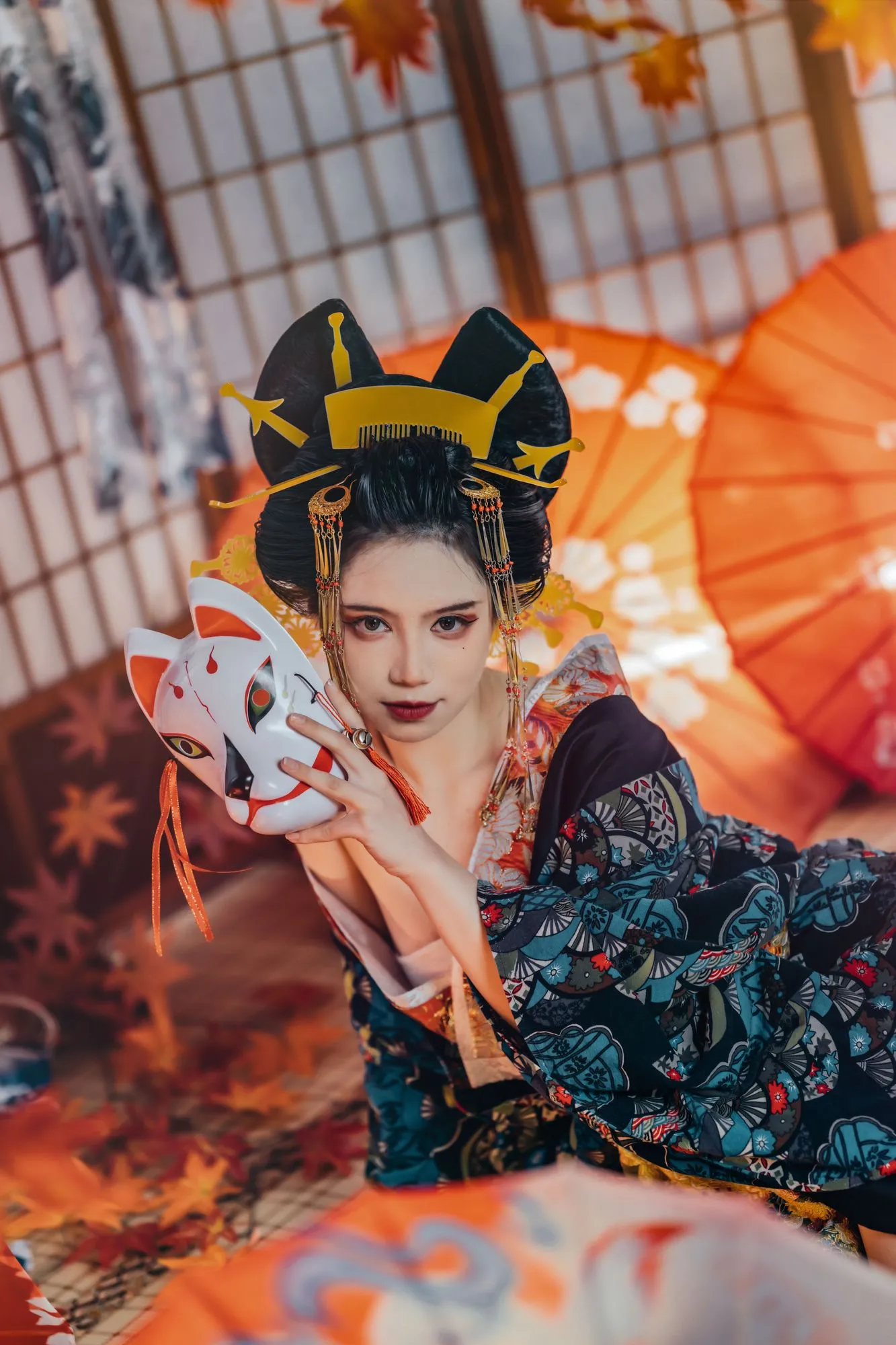 No.011-恶女花魁 [27P]-图妖社