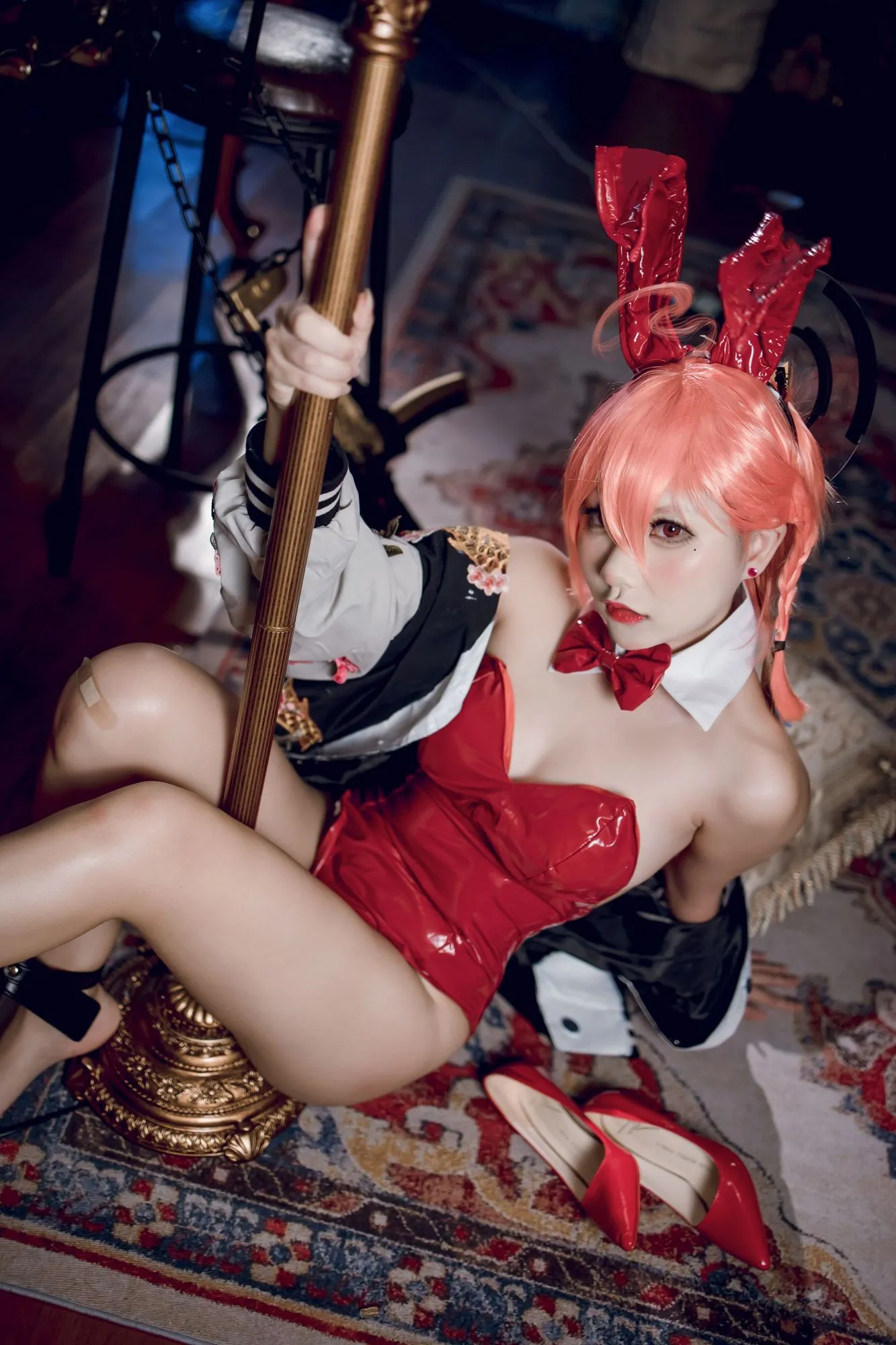 图片[6]-No.012-Blue Archive Neru Mikamo Bunny 碧蓝档案 美甘宁瑠 [35P]-coswz-cos王者