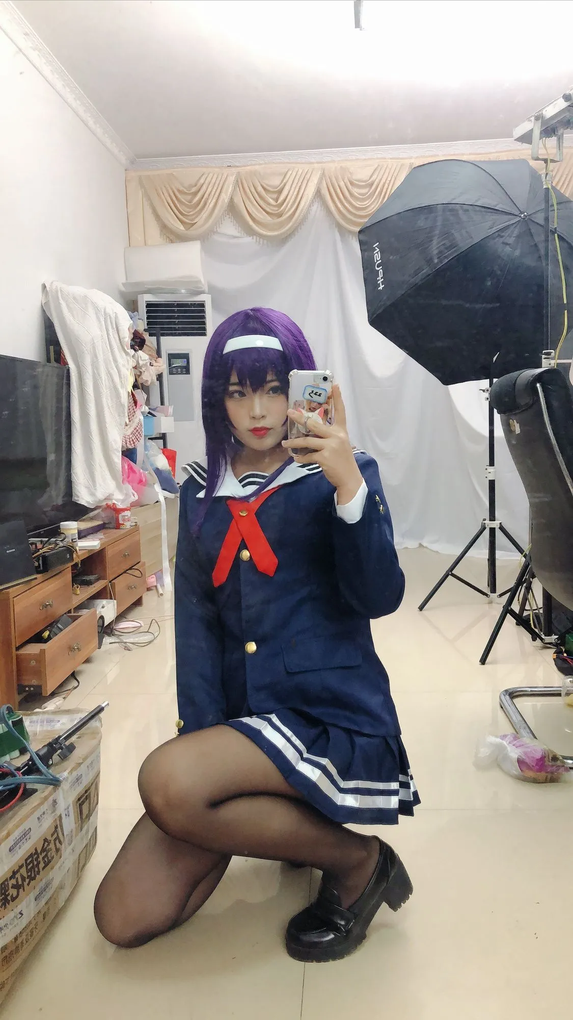 图片[2]-No.012-学姐校服自拍 [26P]-coswz-cos王者