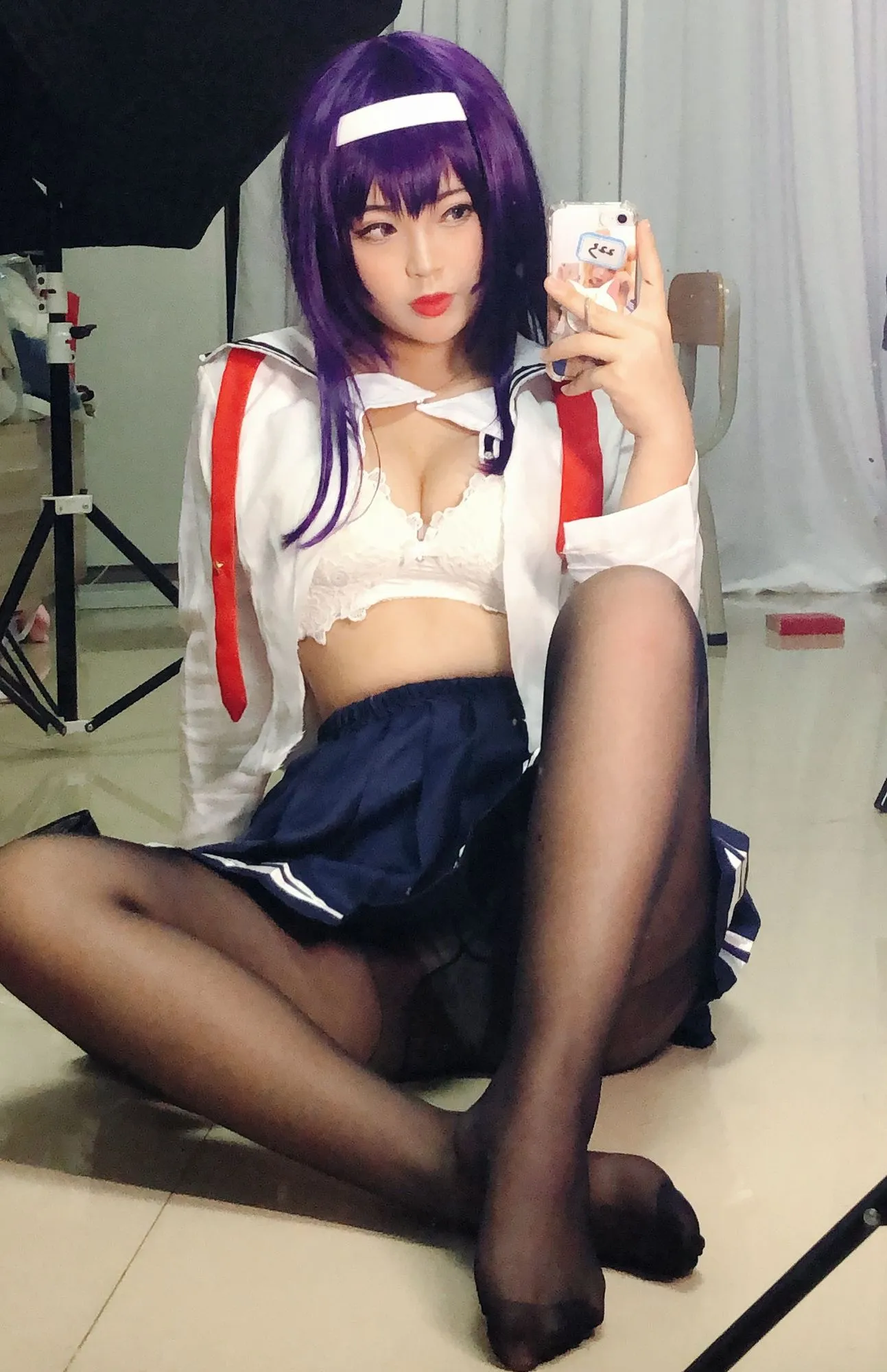 图片[5]-No.012-学姐校服自拍 [26P]-coswz-cos王者