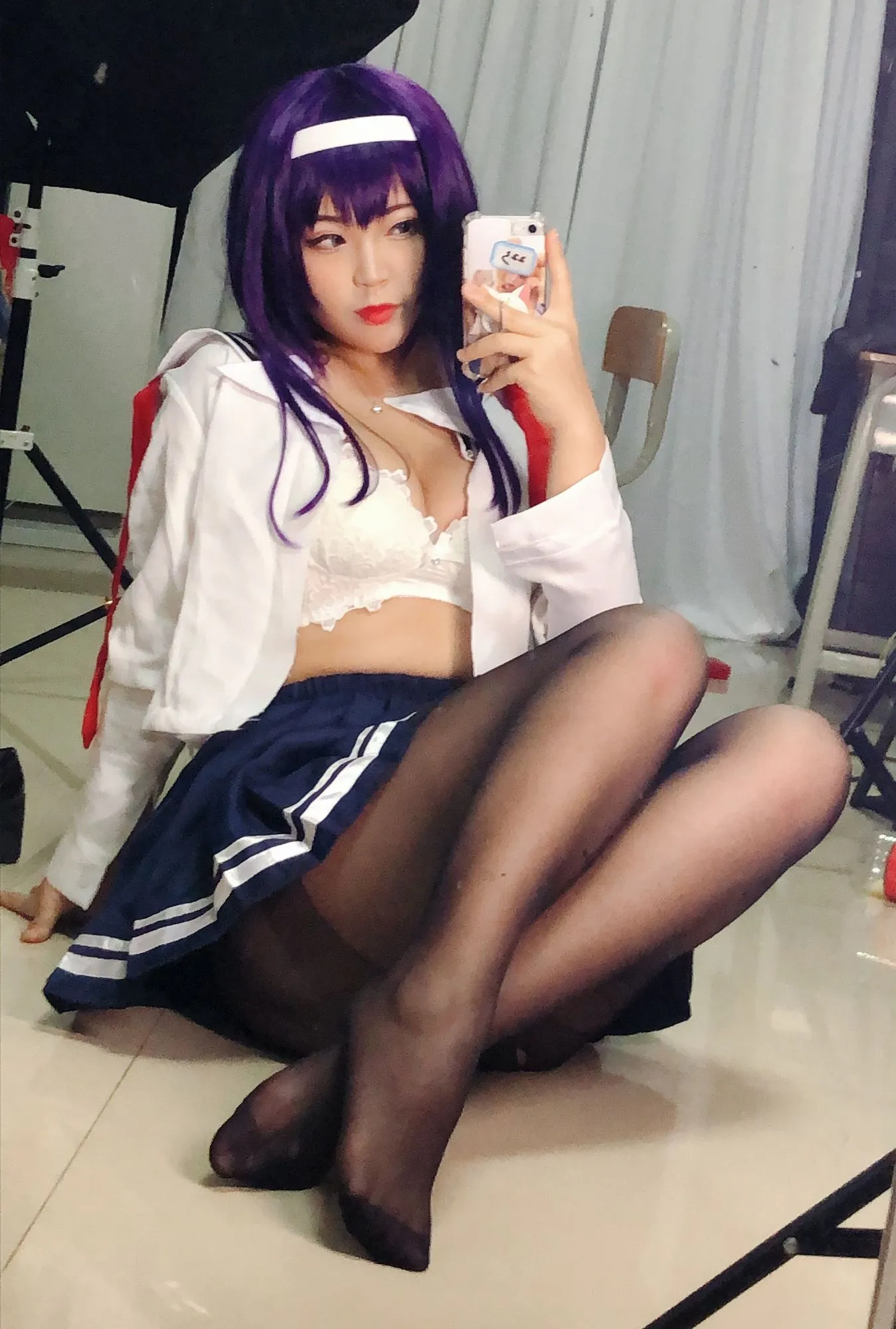 图片[4]-No.012-学姐校服自拍 [26P]-coswz-cos王者