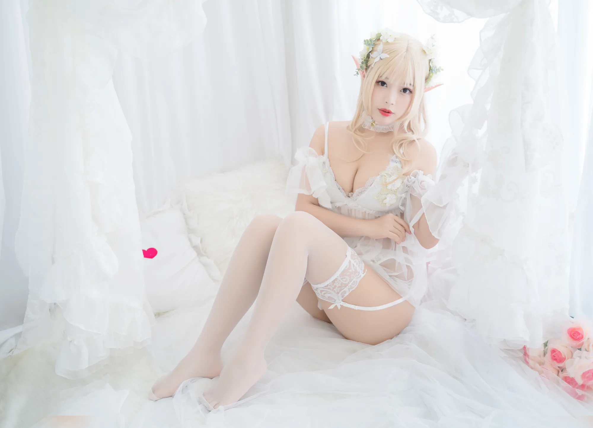 图片[4]-No.013-花精灵 [91P 17V]-coswz-cos王者