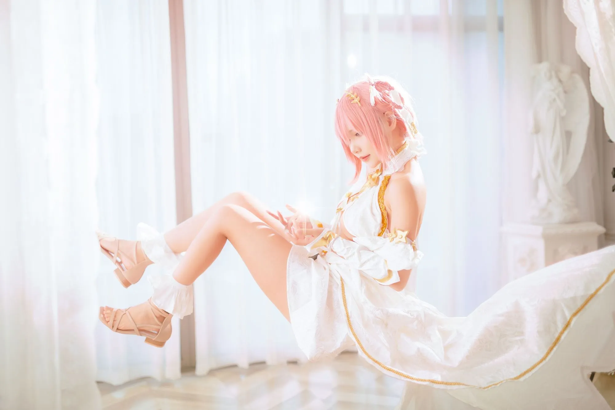 图片[2]-No.015-Princess Connect Kusano Yui Dress Ver 公主连结 草野優衣 [30P]-coswz-cos王者