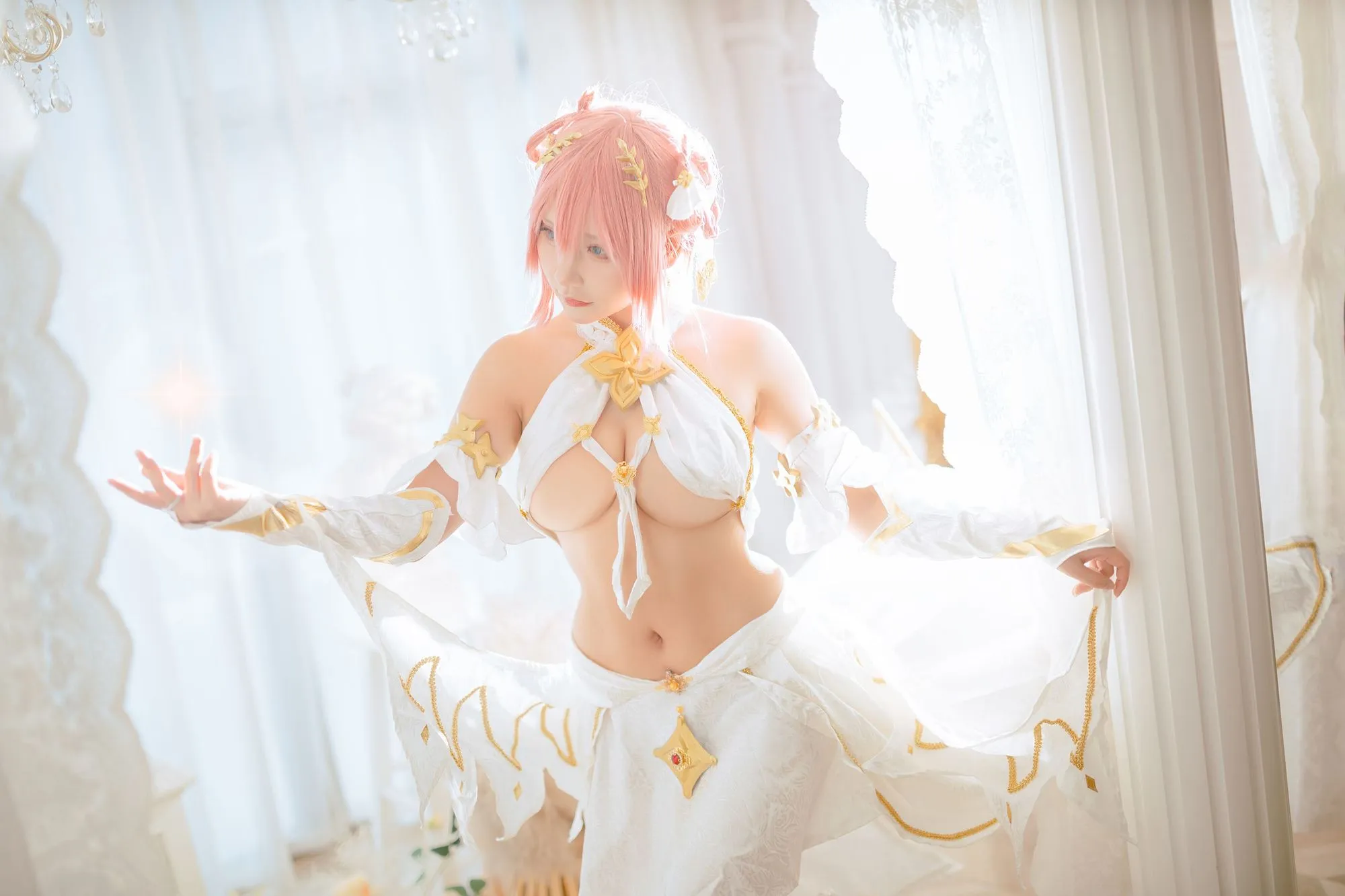 图片[3]-No.015-Princess Connect Kusano Yui Dress Ver 公主连结 草野優衣 [30P]-coswz-cos王者