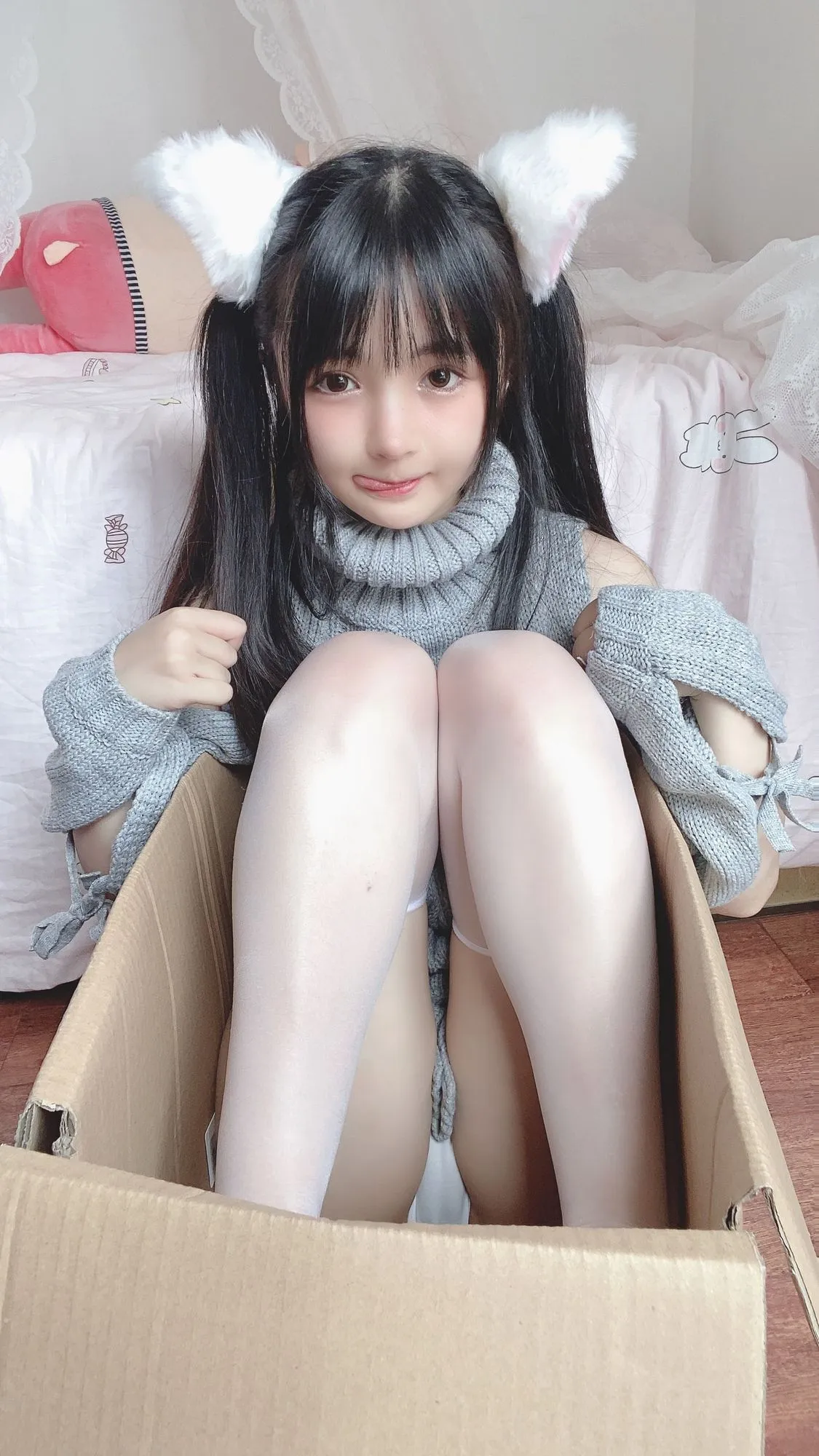 图片[3]-No.015-白猫 [50P 1V]-coswz-cos王者
